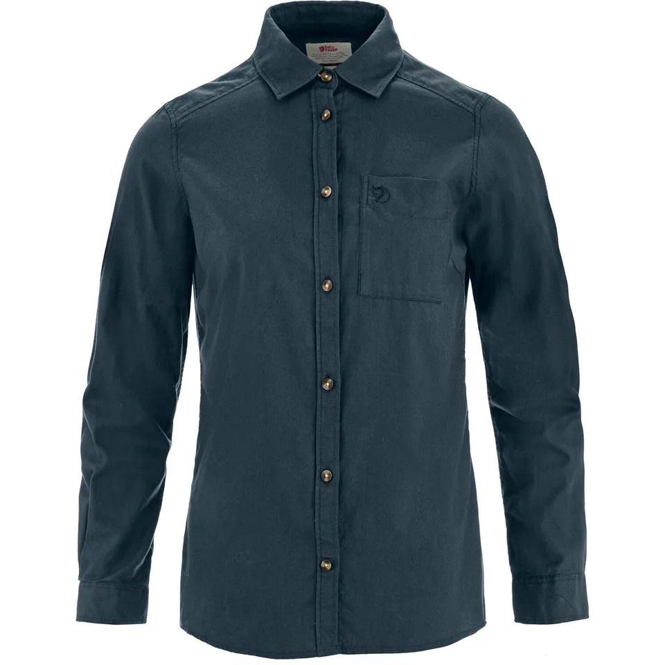 fj-llr-ven-damen-vik-lite-flannel-hemd-leichtes-langarm-flanellhemd image 1