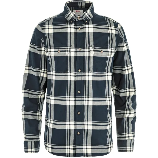fj-llr-ven-herren-vik-lite-flannel-hemd-leichtes-bio-baumwollflanellhemd-mit-kla image 1