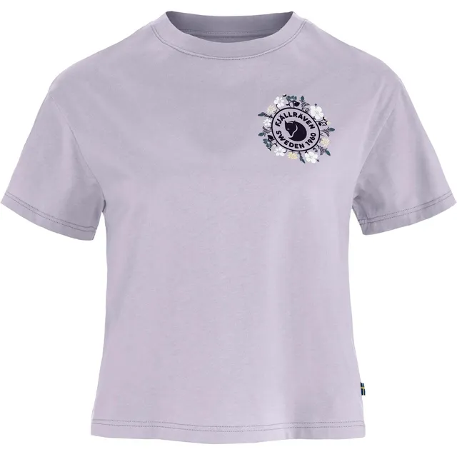 fj-llr-ven-damen-fj-llblomster-logo-t-shirt-bio-baumwolle image 1