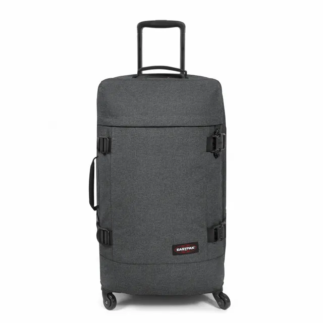 eastpak-trans4-m-koffer-68l-black-denim-4-rollen-trolley-mit-viel-stauraum image 1