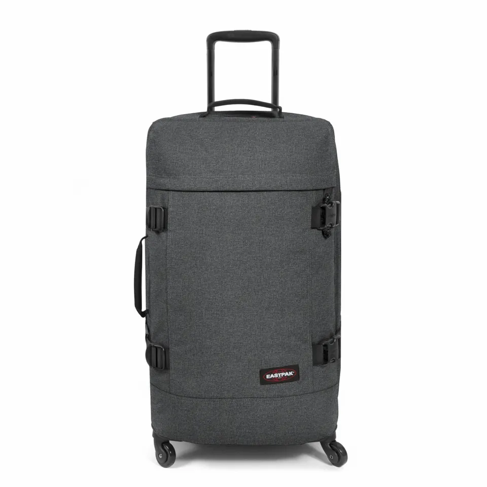 eastpak-trans4-m-koffer-68l-black-denim-4-rollen-trolley-mit-viel-stauraum image 1