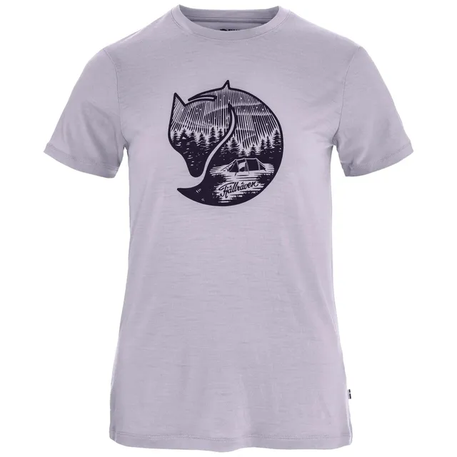 fj-llr-ven-damen-abisko-wool-fox-t-shirt-kurzarm image 1