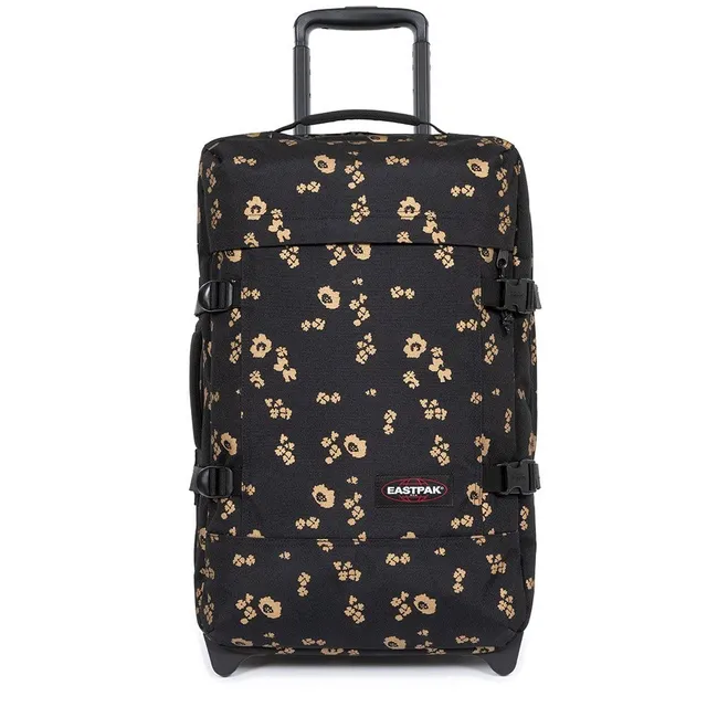 eastpak-tranverz-s-koffer-42-l-flower-shine-black-handgep-ck-trolley image 1