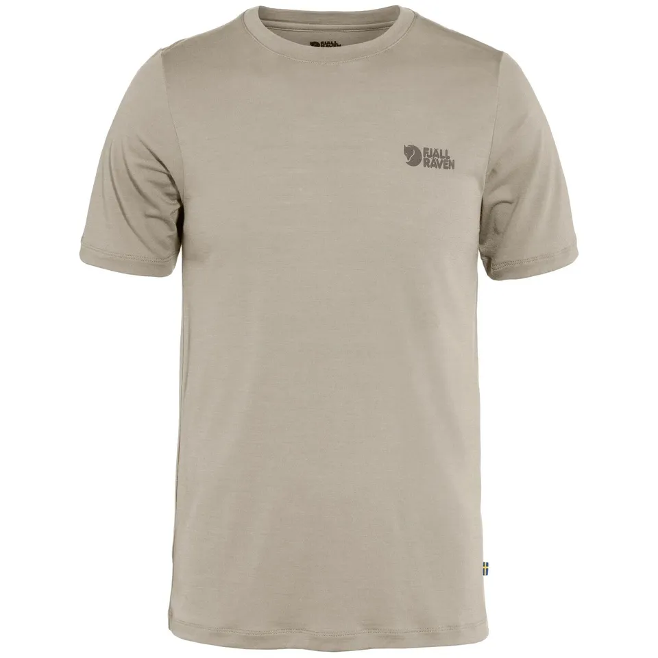 fj-llr-ven-herren-abisko-wool-logo-t-shirt-kurzarm image 1