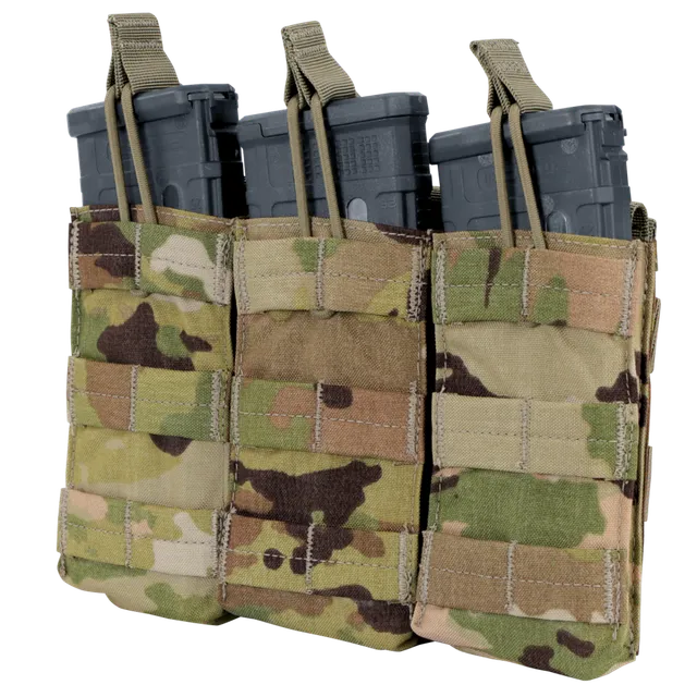 condor-triple-m4-m16-open-top-mag-pouch-scorpion-ocp-taktische-magazintasche-f-r image 1