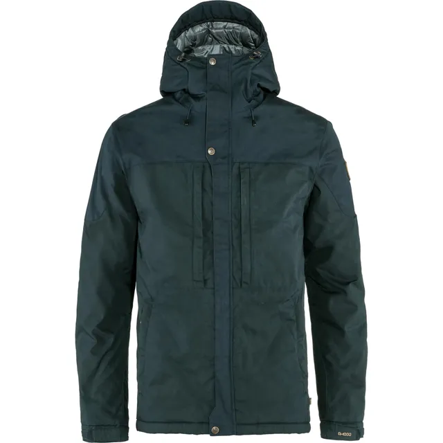 fj-llr-ven-skogso-gepolsterte-winterjacke-h-ftlang-mit-kapuze-wind-und-wasserabw image 1