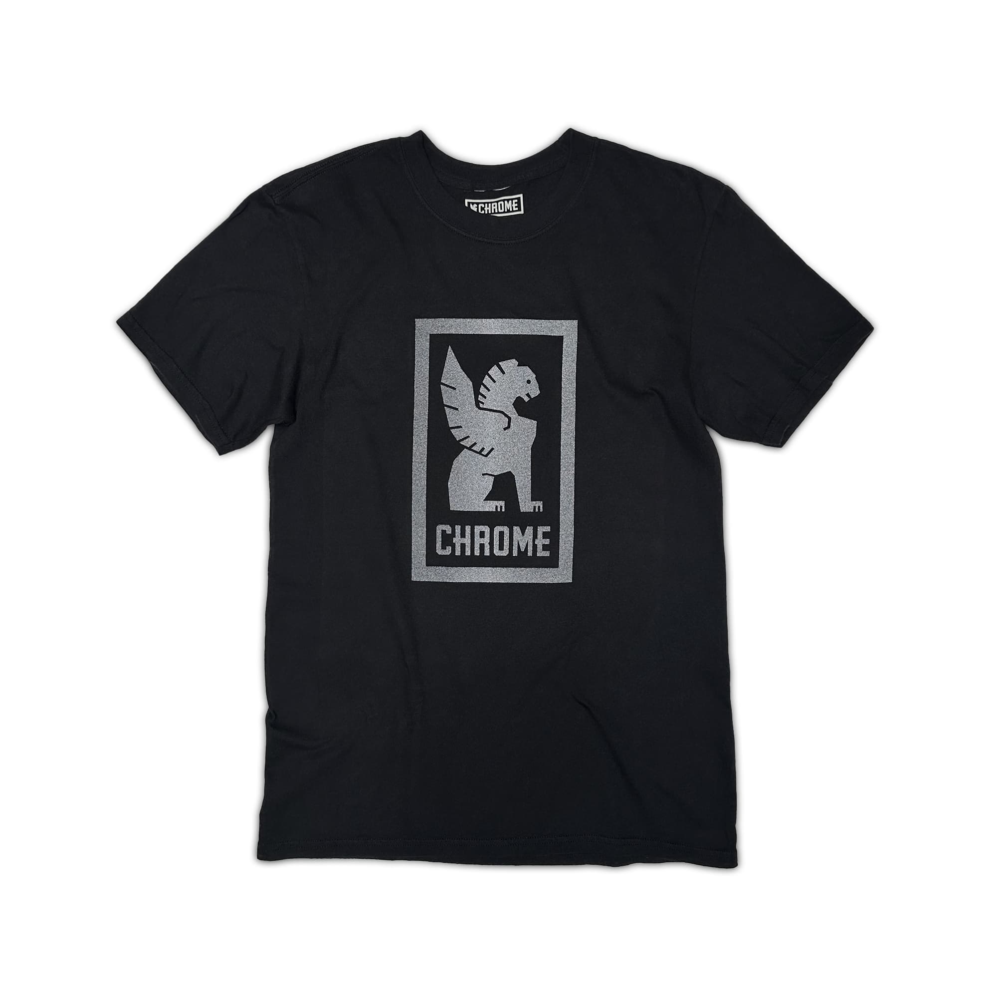 chrome-industries-herren-logo-tee-short-sleeve-klassisches-baumwoll-t-shirt image 3