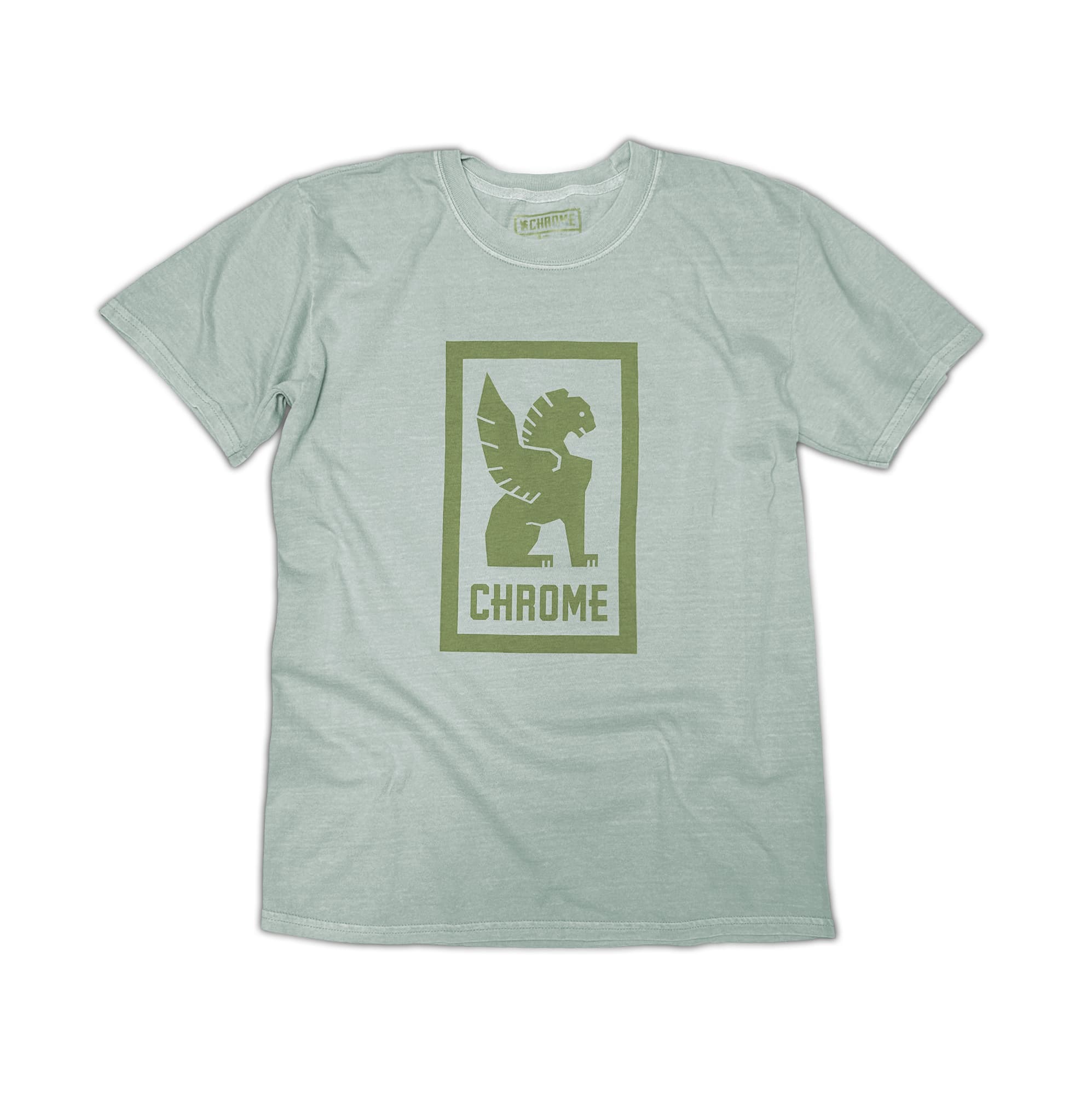 chrome-industries-herren-logo-tee-short-sleeve-klassisches-baumwoll-t-shirt image 4
