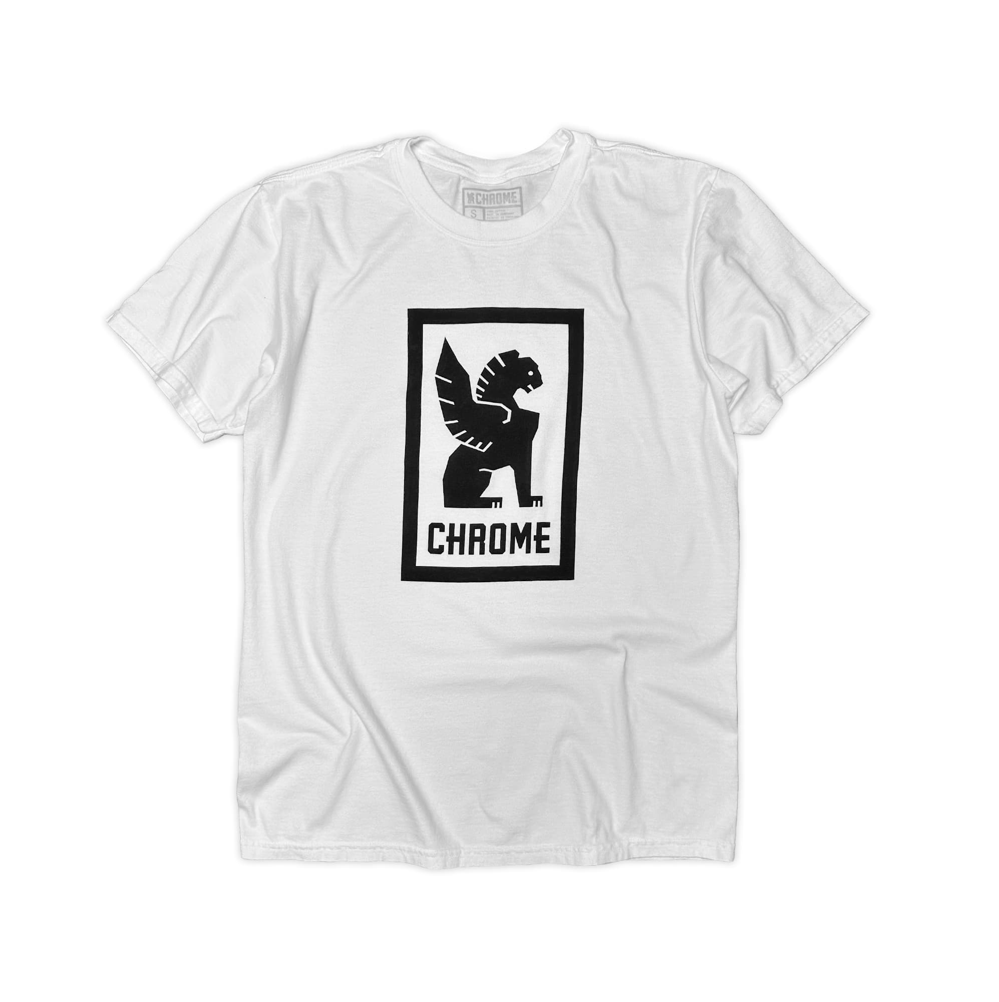 chrome-industries-herren-logo-tee-short-sleeve-klassisches-baumwoll-t-shirt image 2