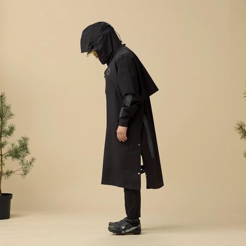 fj-llr-ven-unisex-hoja-rain-poncho-wasserdichter-fahrrad-poncho-mit-kapuze-f-r-r image 6