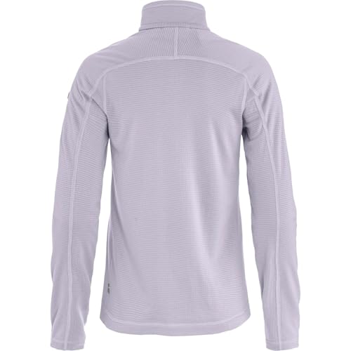 fj-llr-ven-damen-abisko-lite-fleece-half-zip-sweatshirt-lavender-mist-xs image 4