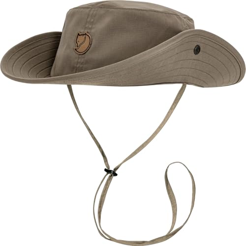 fj-llr-ven-abisko-summer-hat-leichter-sonnenhut-in-suede-brown image 4