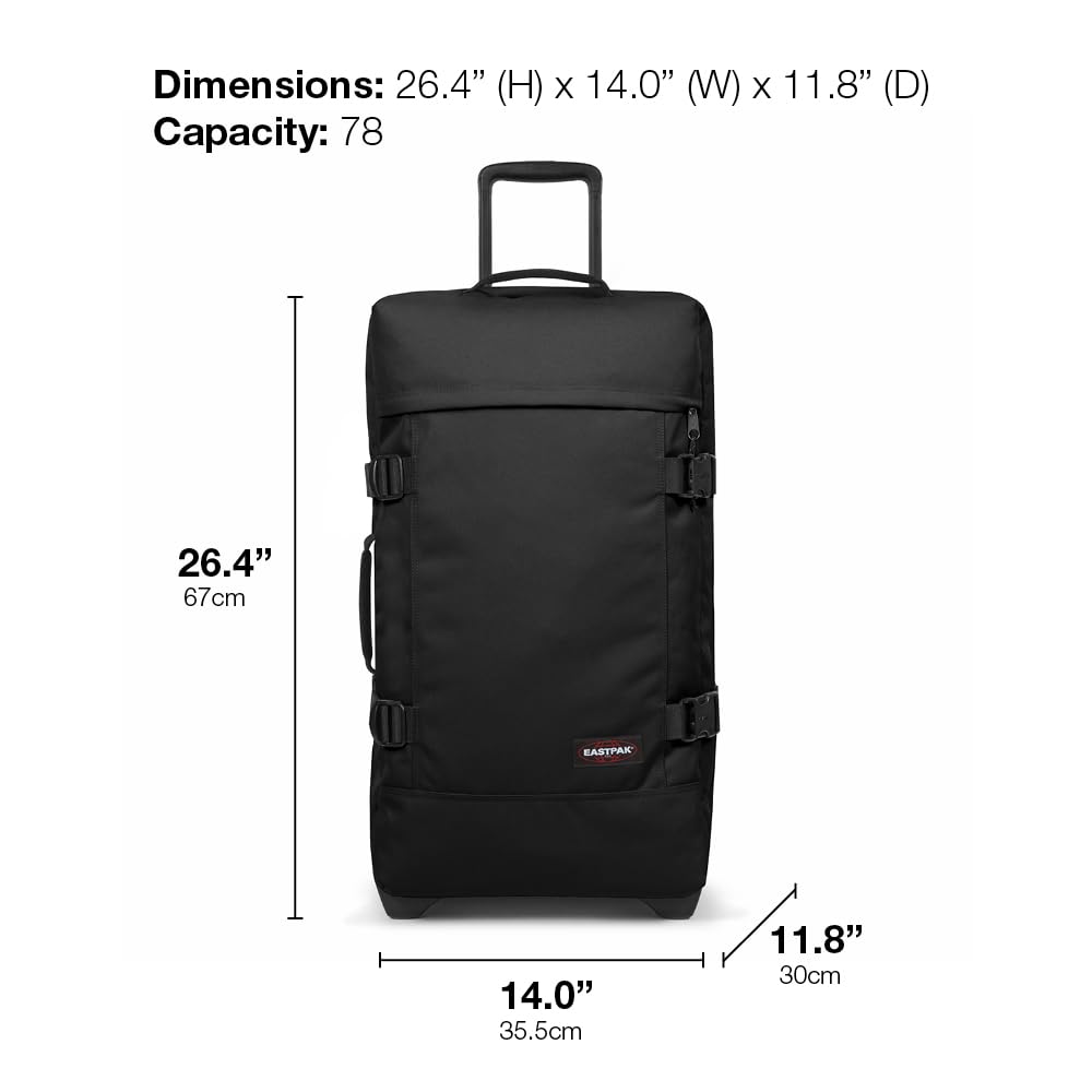 eastpak-tranverz-m-reisekoffer-78-l-black-denim image 5