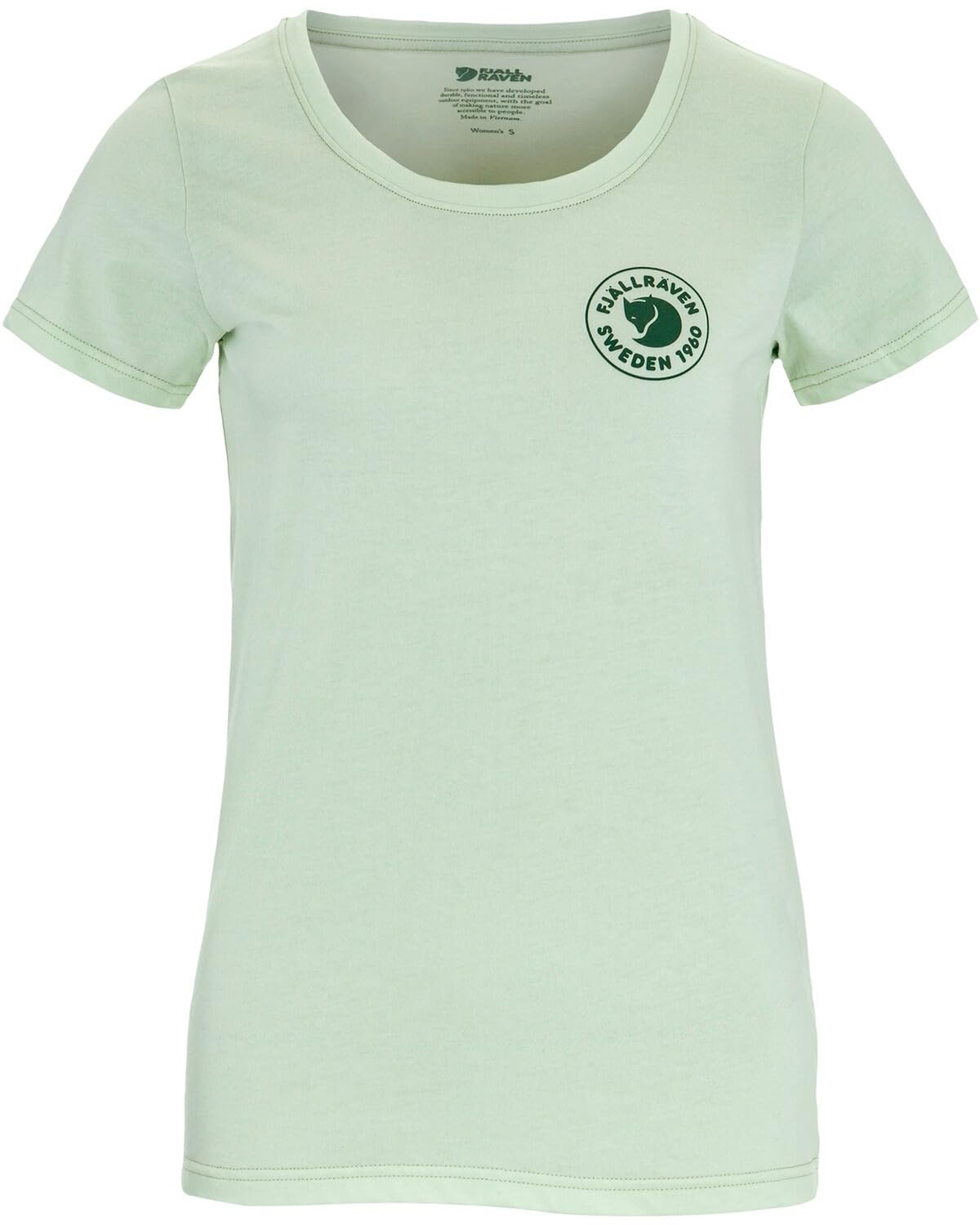 fj-llr-ven-damen-t-shirt-logo-1960-bio-baumwolle-recyceltes-polyester-slim-fit image 1