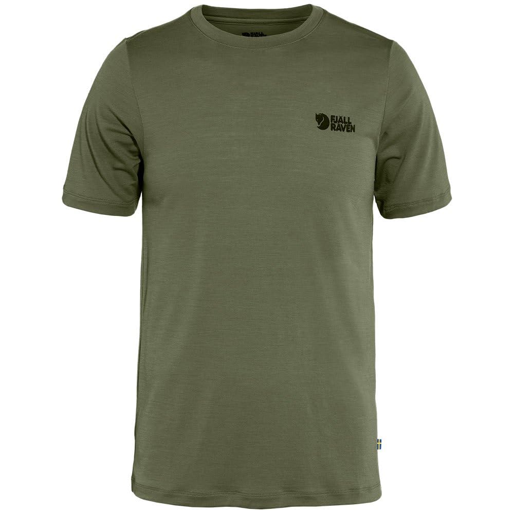 fj-llr-ven-herren-abisko-wool-logo-t-shirt-kurzarm image 4