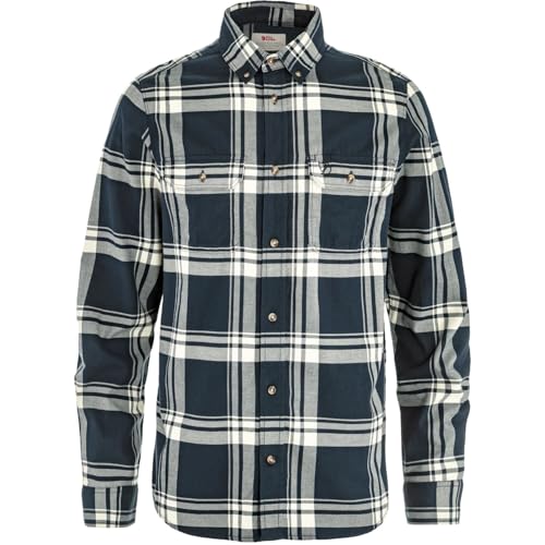 fj-llr-ven-herren-vik-lite-flannel-hemd-leichtes-bio-baumwollflanellhemd-mit-kla image 6