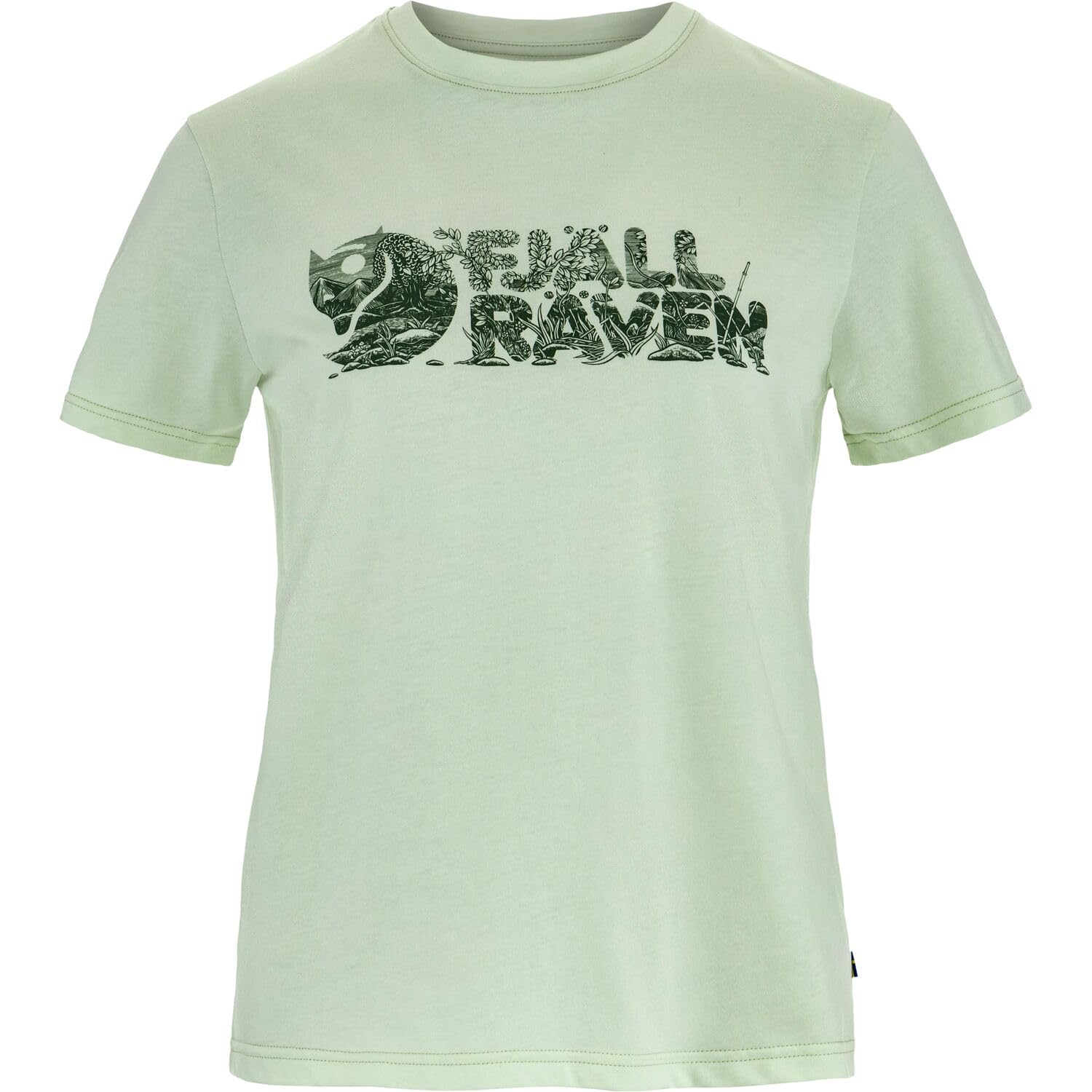 fj-llr-ven-damen-t-shirt-lush-logo image 1