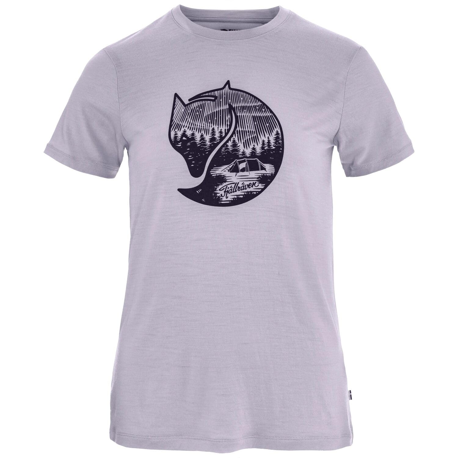 fj-llr-ven-damen-abisko-wool-fox-t-shirt-kurzarm image 1