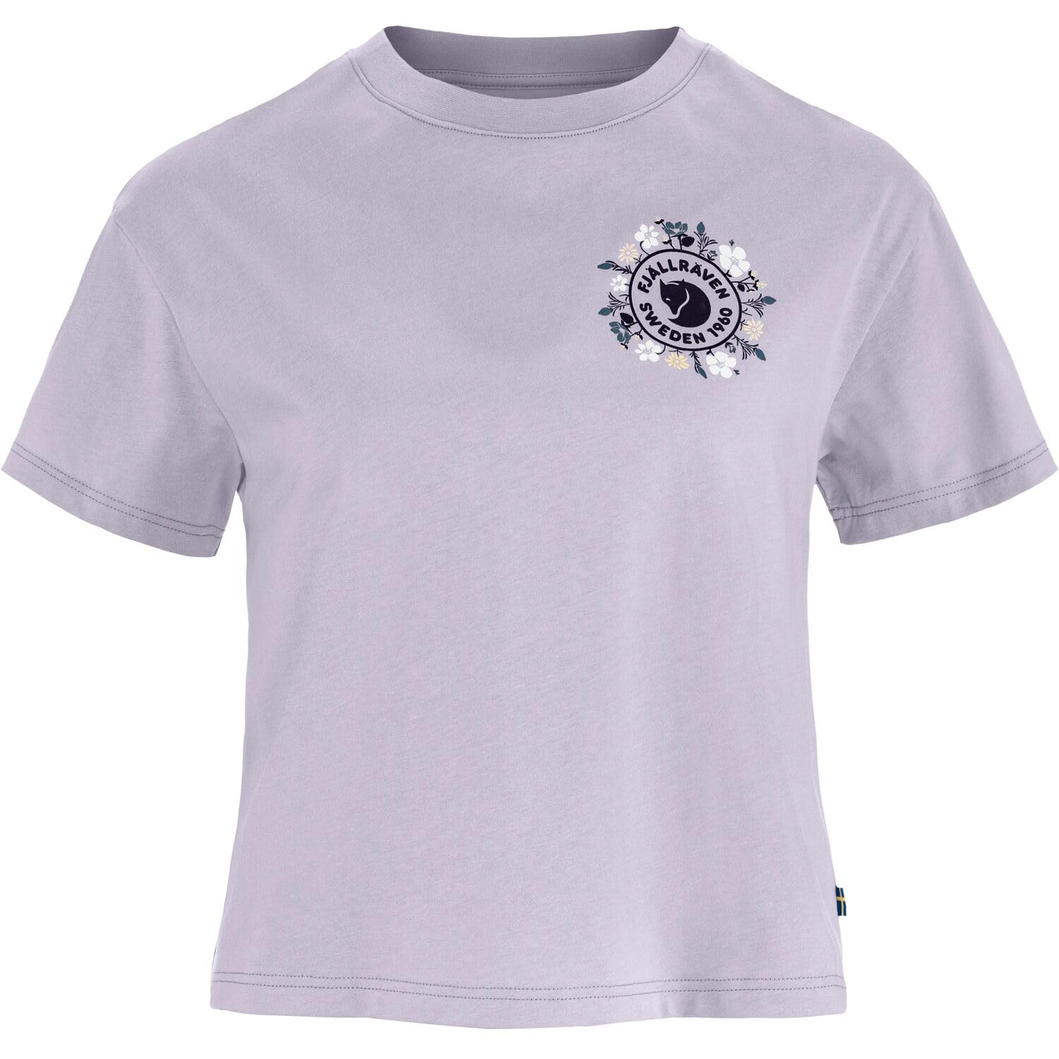 fj-llr-ven-damen-fj-llblomster-logo-t-shirt-bio-baumwolle image 1