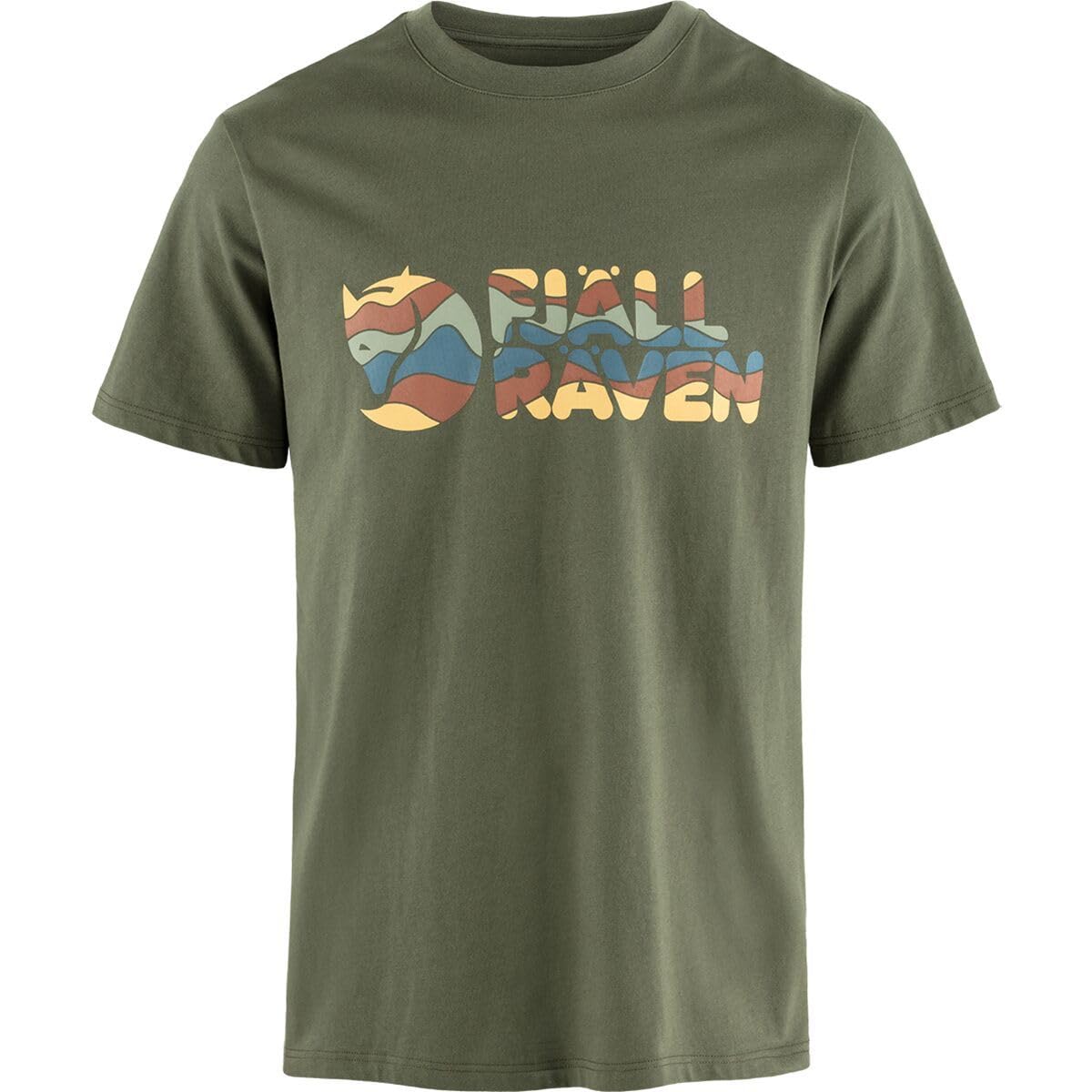 fj-llr-ven-herren-t-shirt-multicolor-logo-bio-baumwolle-1er-pack image 6