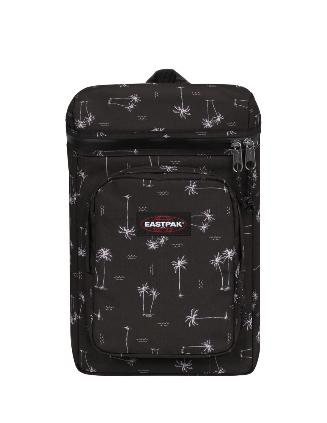 eastpak-kooler-isolierter-rucksack-20l-icons-black-mit-tropischem-print image 1