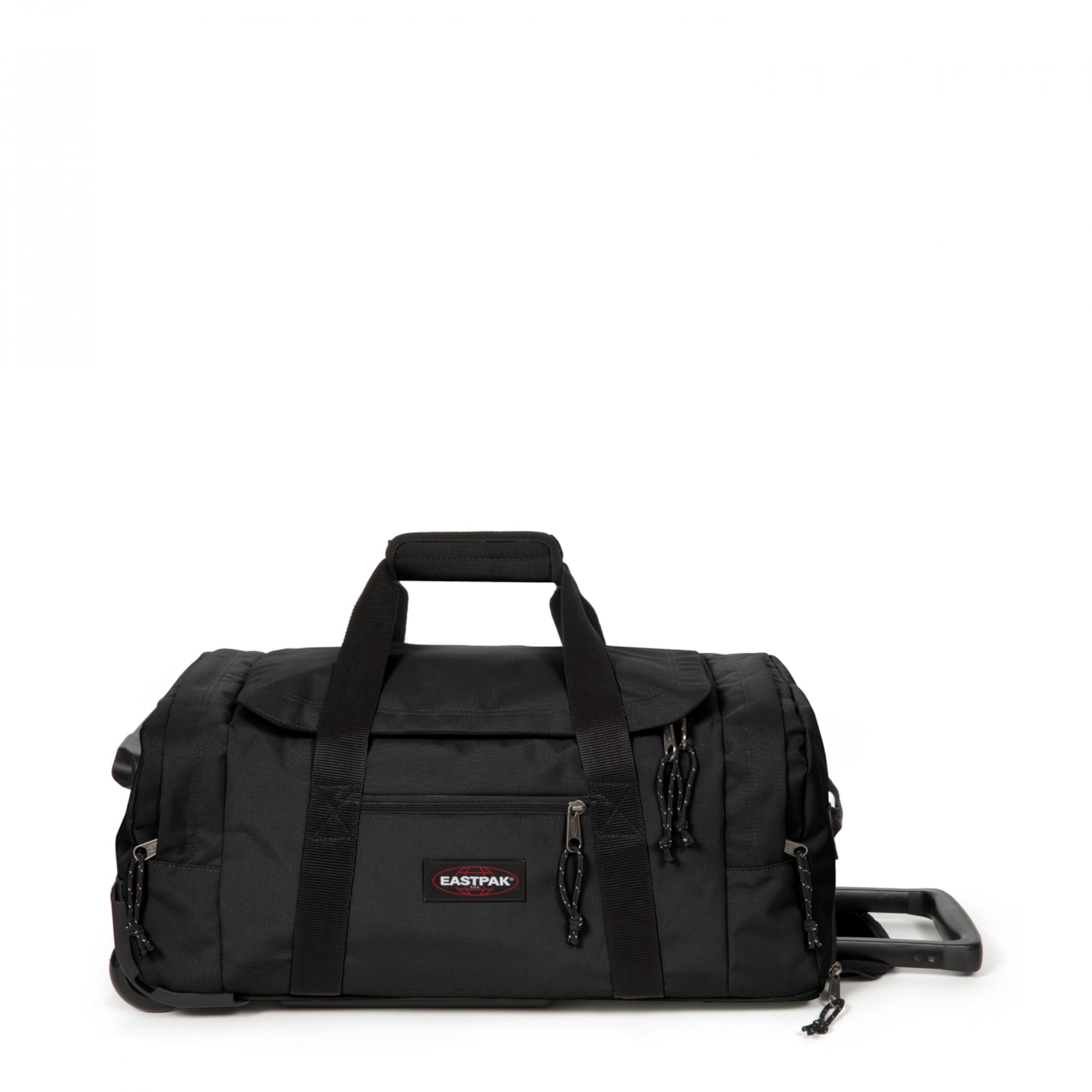 eastpak-leatherface-s-reisetasche-mit-rollen-und-handgep-ckgr-e-schwarz image 1
