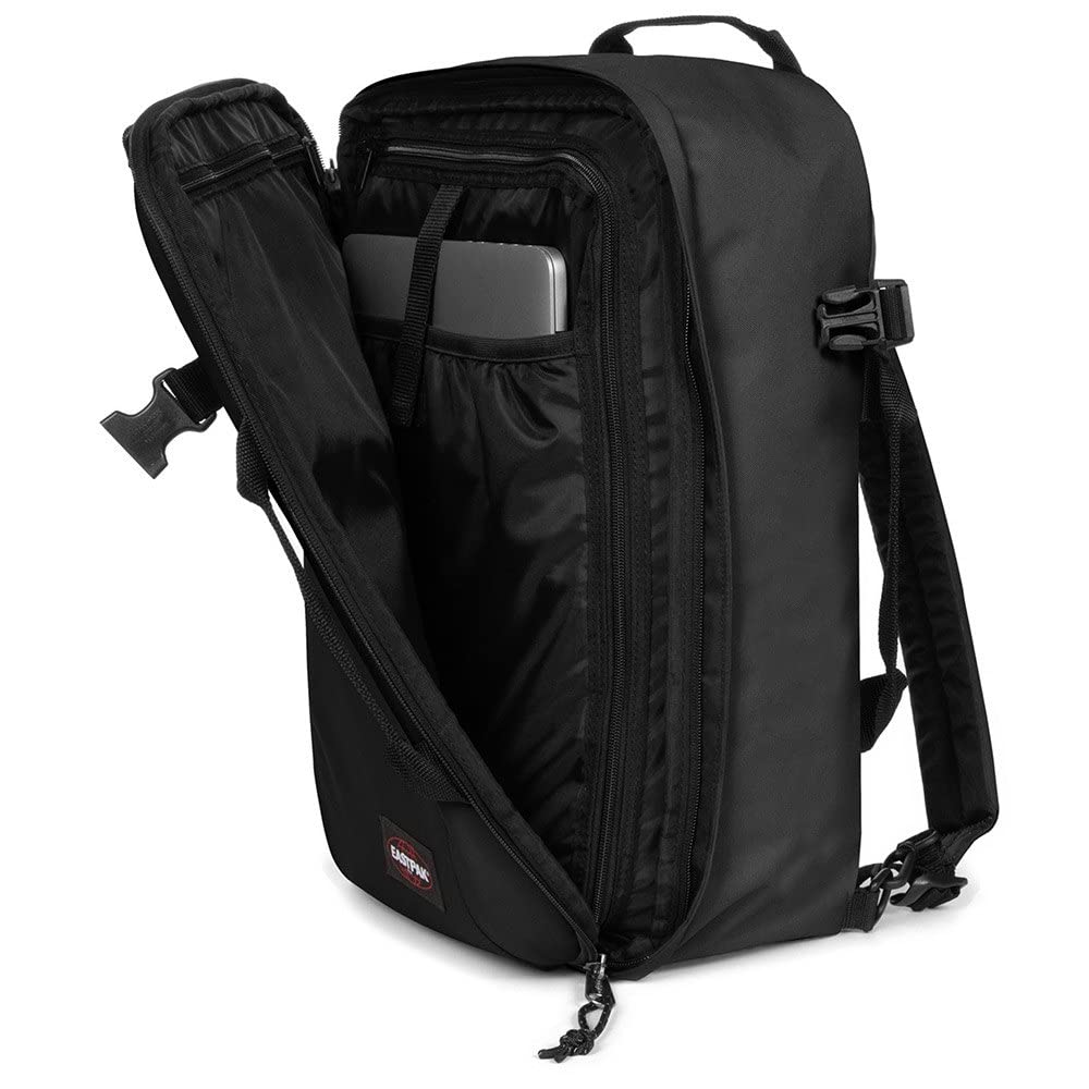 eastpak-morepack-rucksack-35-l-kabinengr-e-mit-laptopfach-f-r-15-6-zoll-in-black image 2