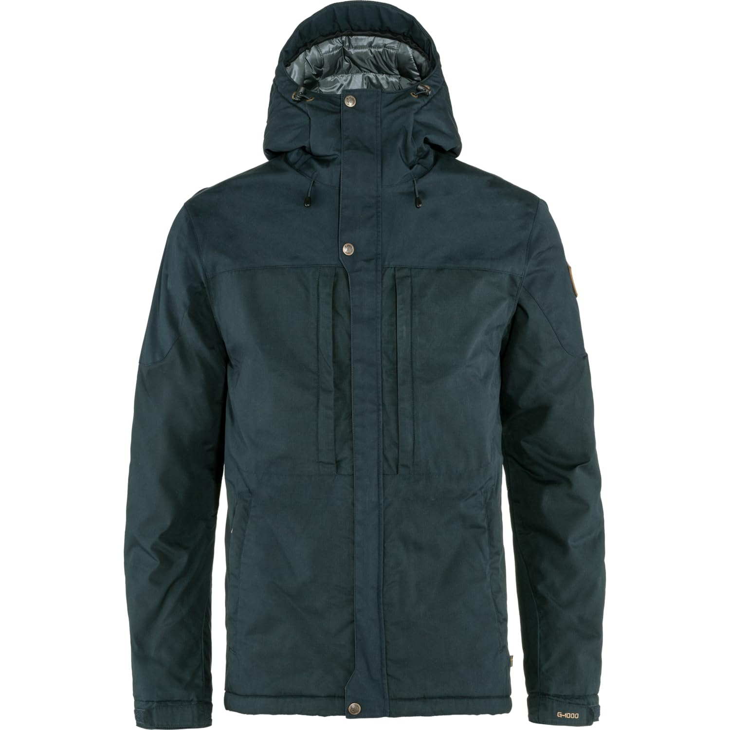 fj-llr-ven-skogso-gepolsterte-winterjacke-h-ftlang-mit-kapuze-wind-und-wasserabw image 1