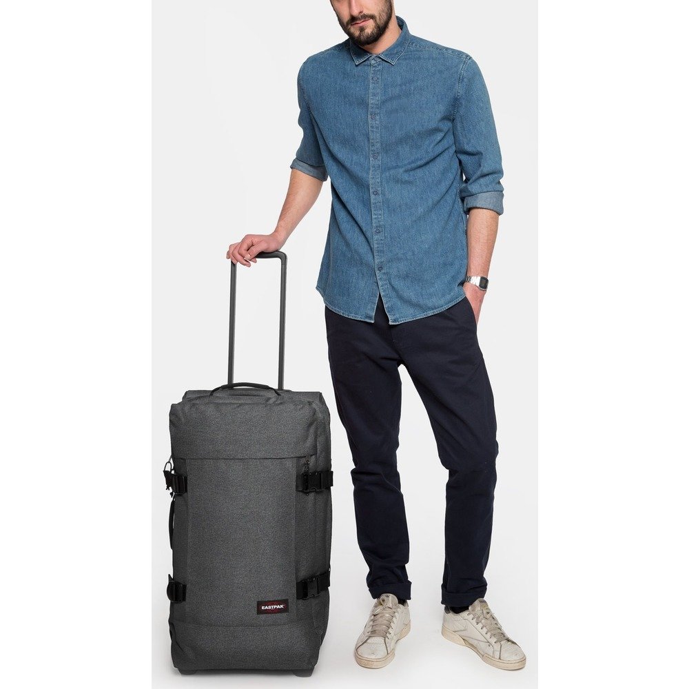 eastpak-tranverz-m-reisetasche-67-cm-80-liter-black-denim image 2