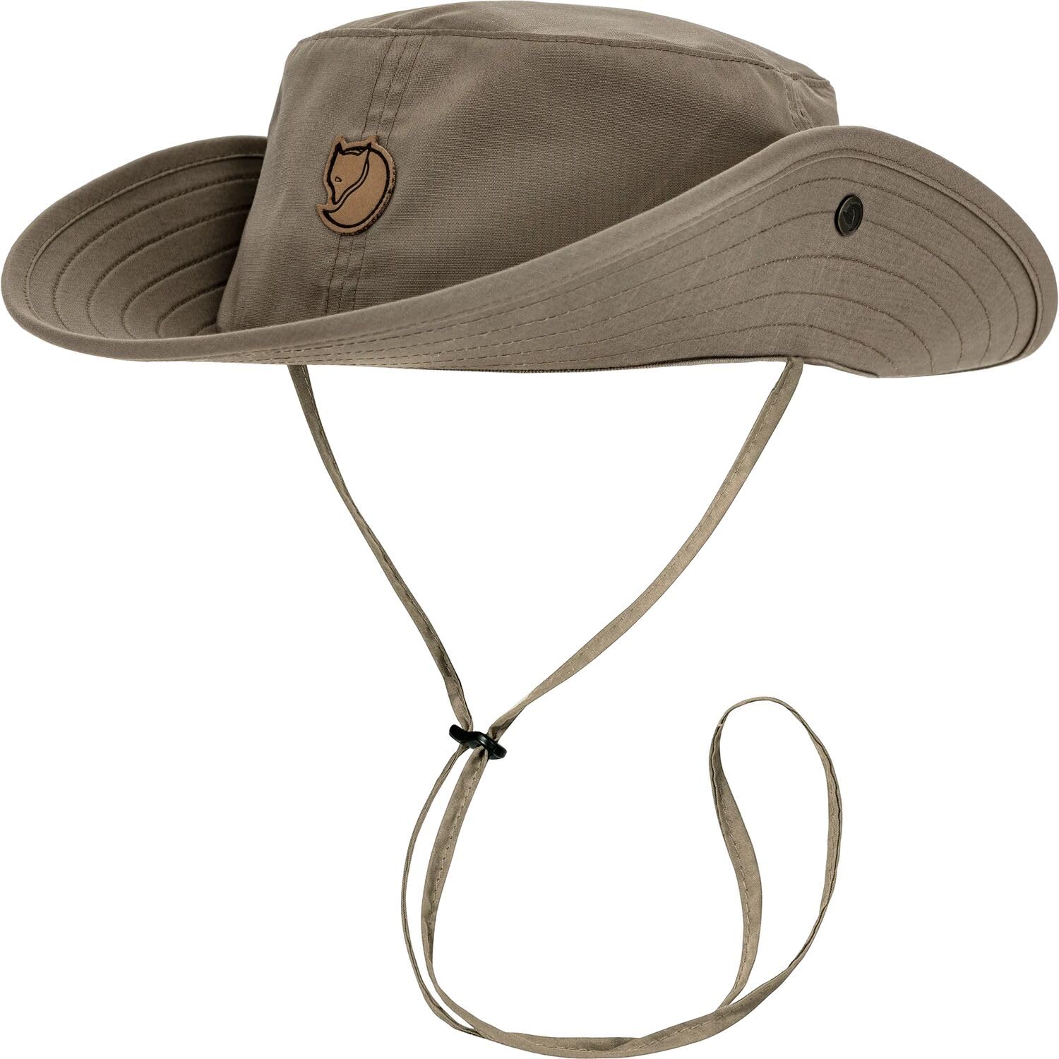 fj-llr-ven-abisko-summer-hat-leichter-sonnenhut-in-suede-brown image 1