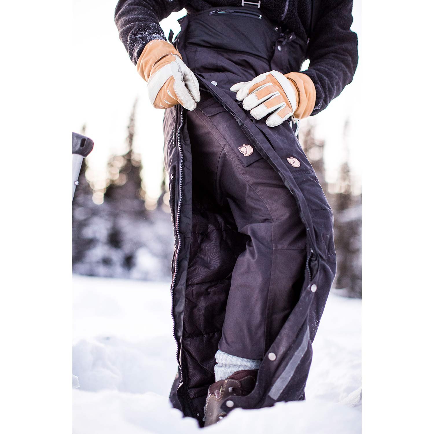 fj-llr-ven-polar-bib-trousers-herren-winterhose-m image 2