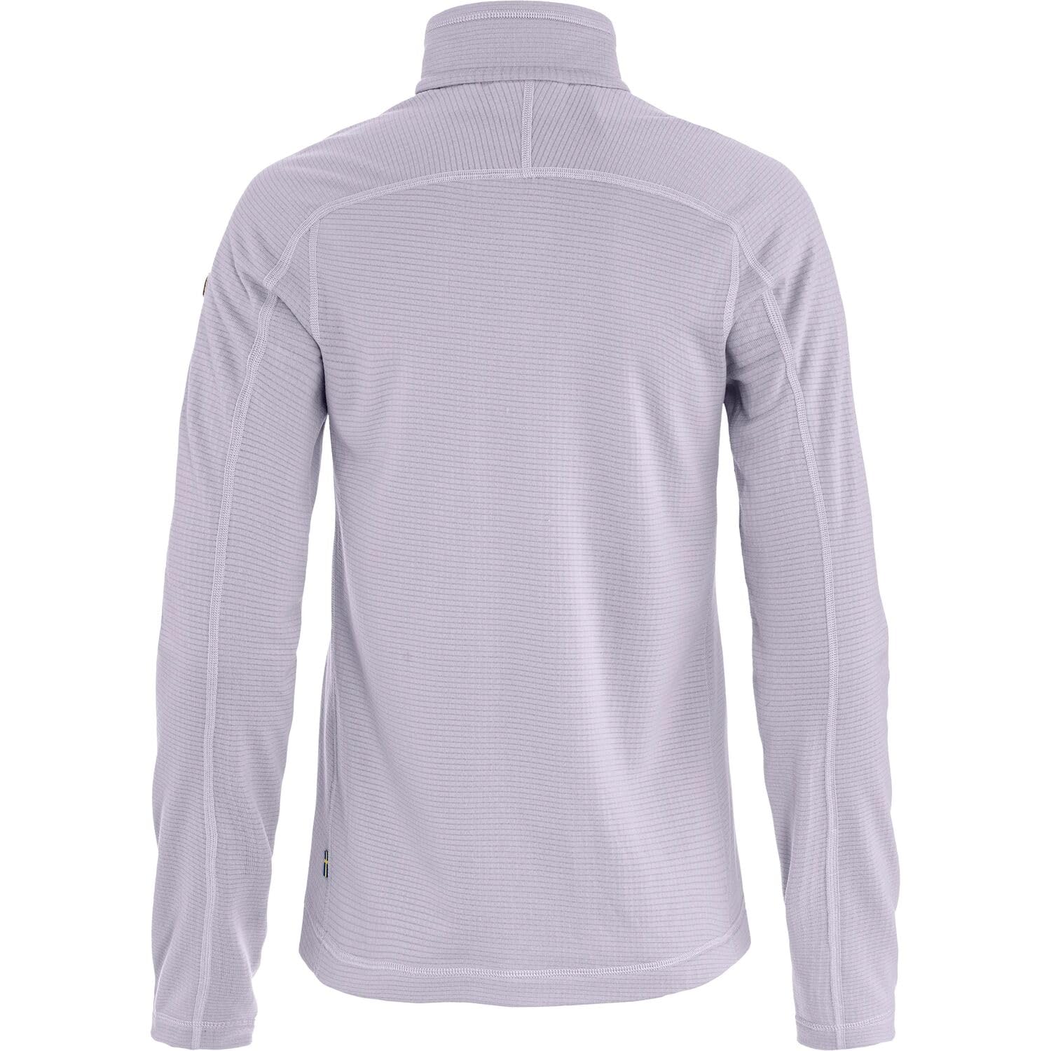 fj-llr-ven-damen-abisko-lite-fleece-half-zip-sweatshirt-lavender-mist-xs image 2