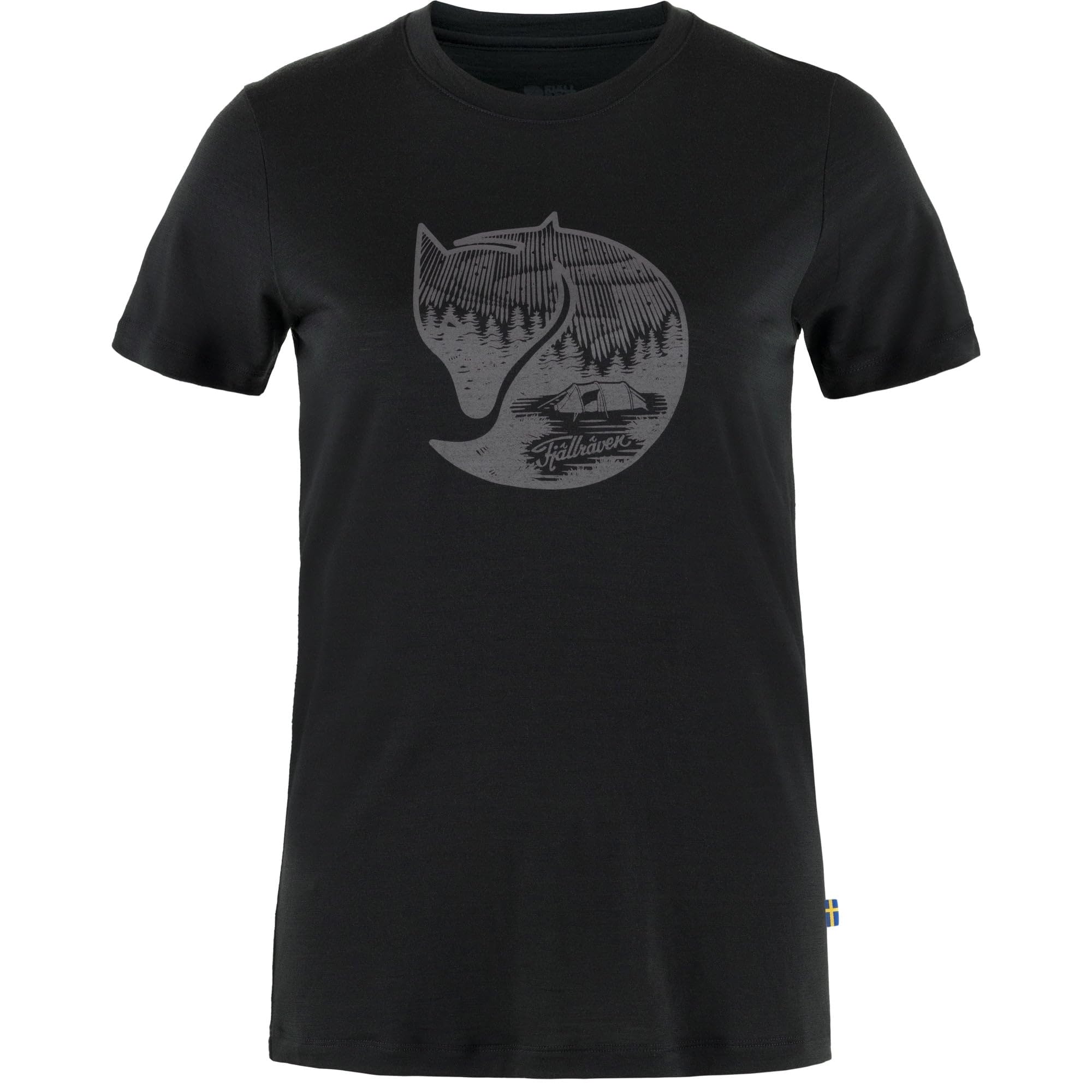 fj-llr-ven-damen-abisko-wool-fox-t-shirt-kurzarm image 5