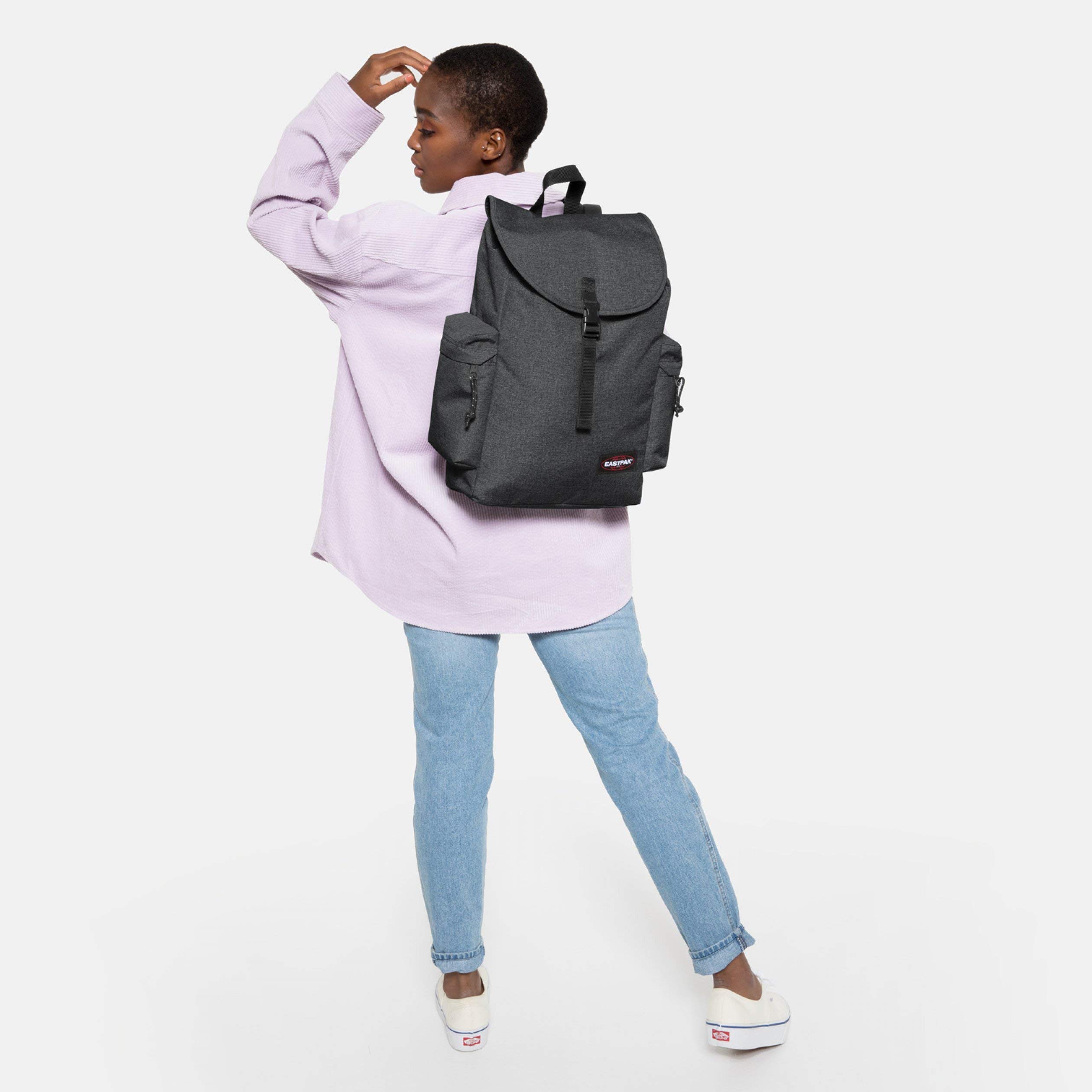 eastpak-austin-rucksack-42-cm-18-l-grau-black-denim image 2