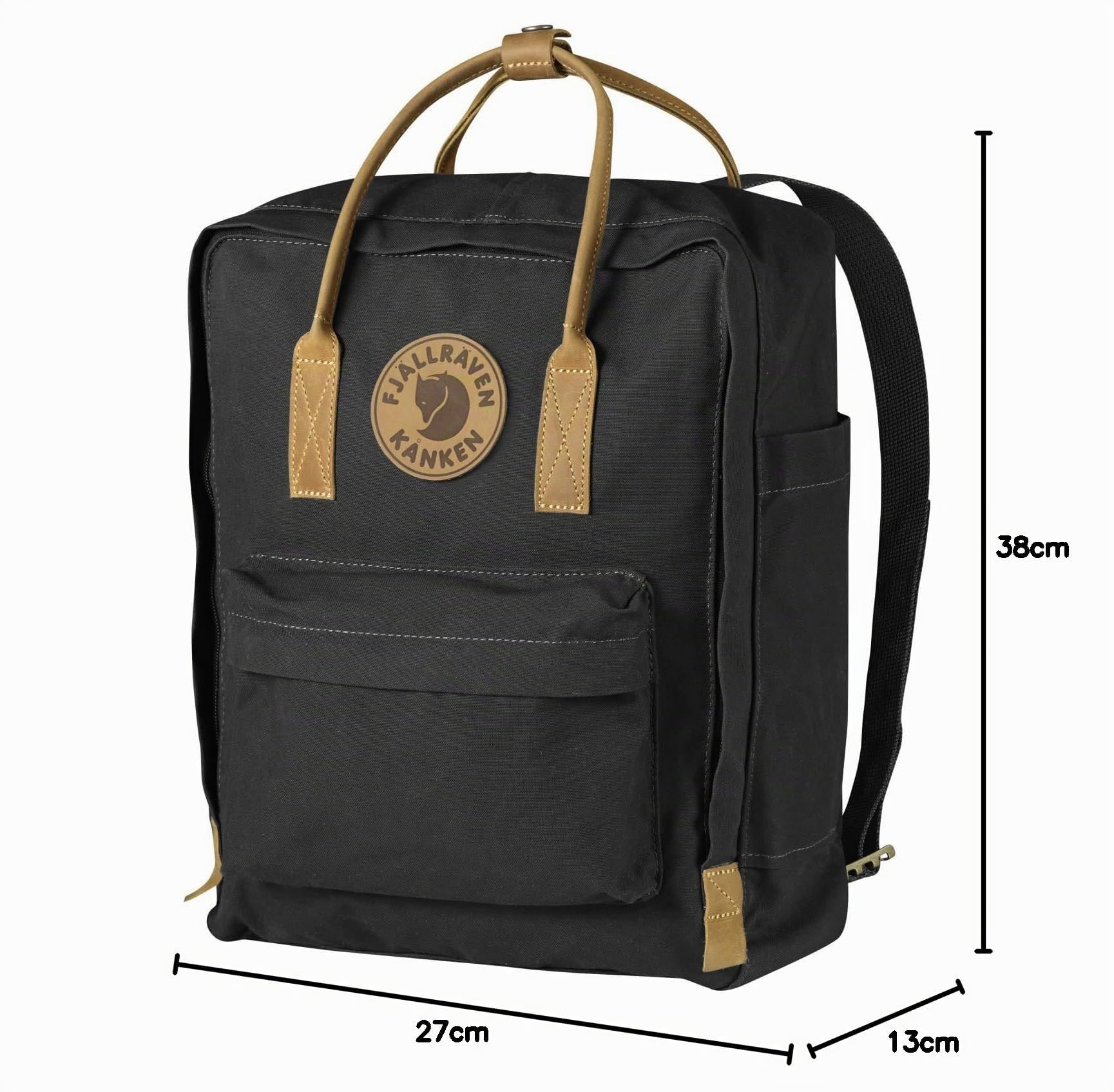 fj-llr-ven-k-nken-no-2-rucksack-16l-black-robust-wasserabweisend-pflegeleicht image 2