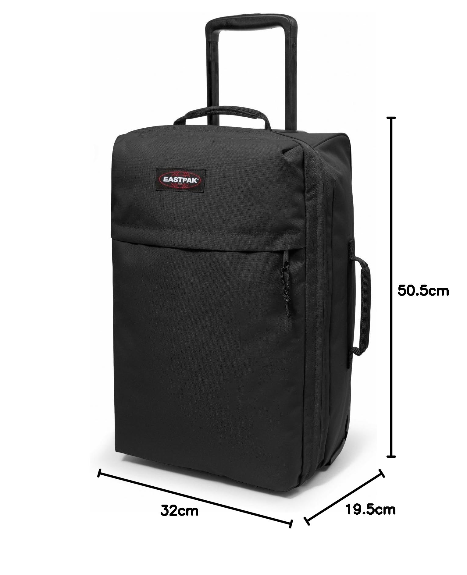 eastpak-traf-ik-light-koffer-33l-50cm-leichter-trolley-black image 7