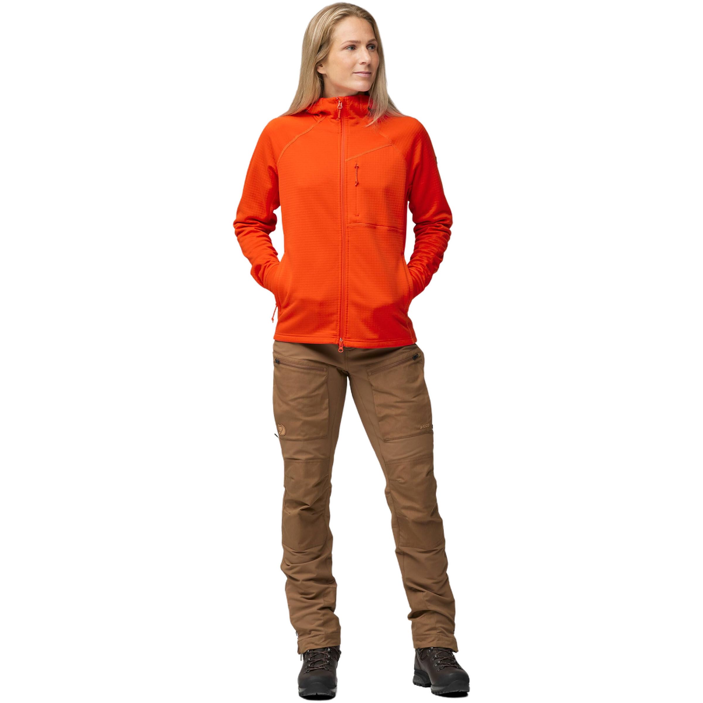 fj-llr-ven-damen-abisko-grid-fleece-hoodie-w-w-rmer-fleecehoodie-f-r-trekking image 2