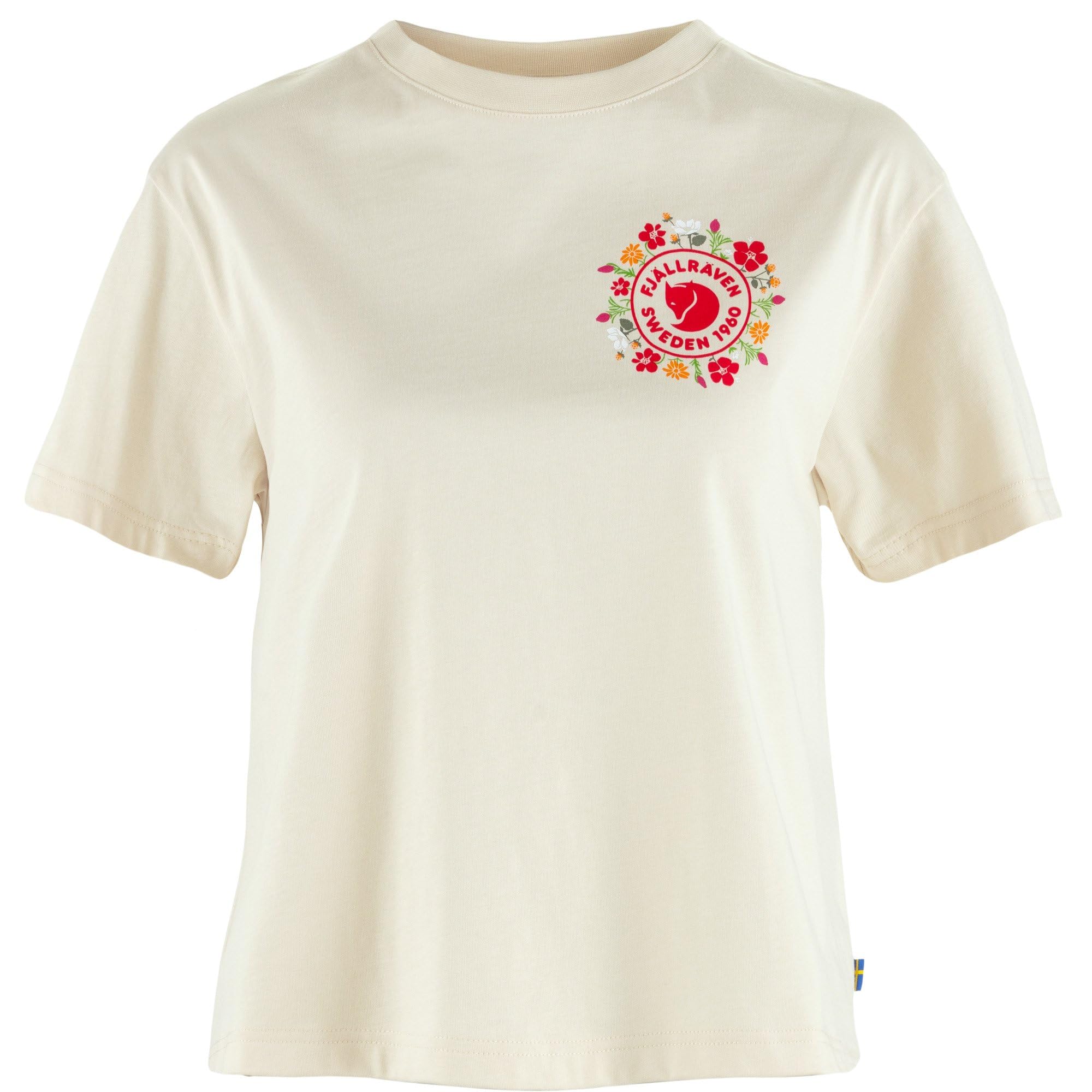 fj-llr-ven-damen-fj-llblomster-logo-t-shirt-bio-baumwolle image 5