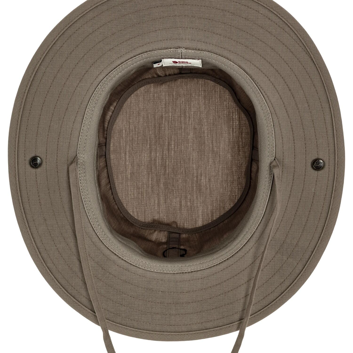 fj-llr-ven-abisko-summer-hat-leichter-sonnenhut-in-suede-brown image 3