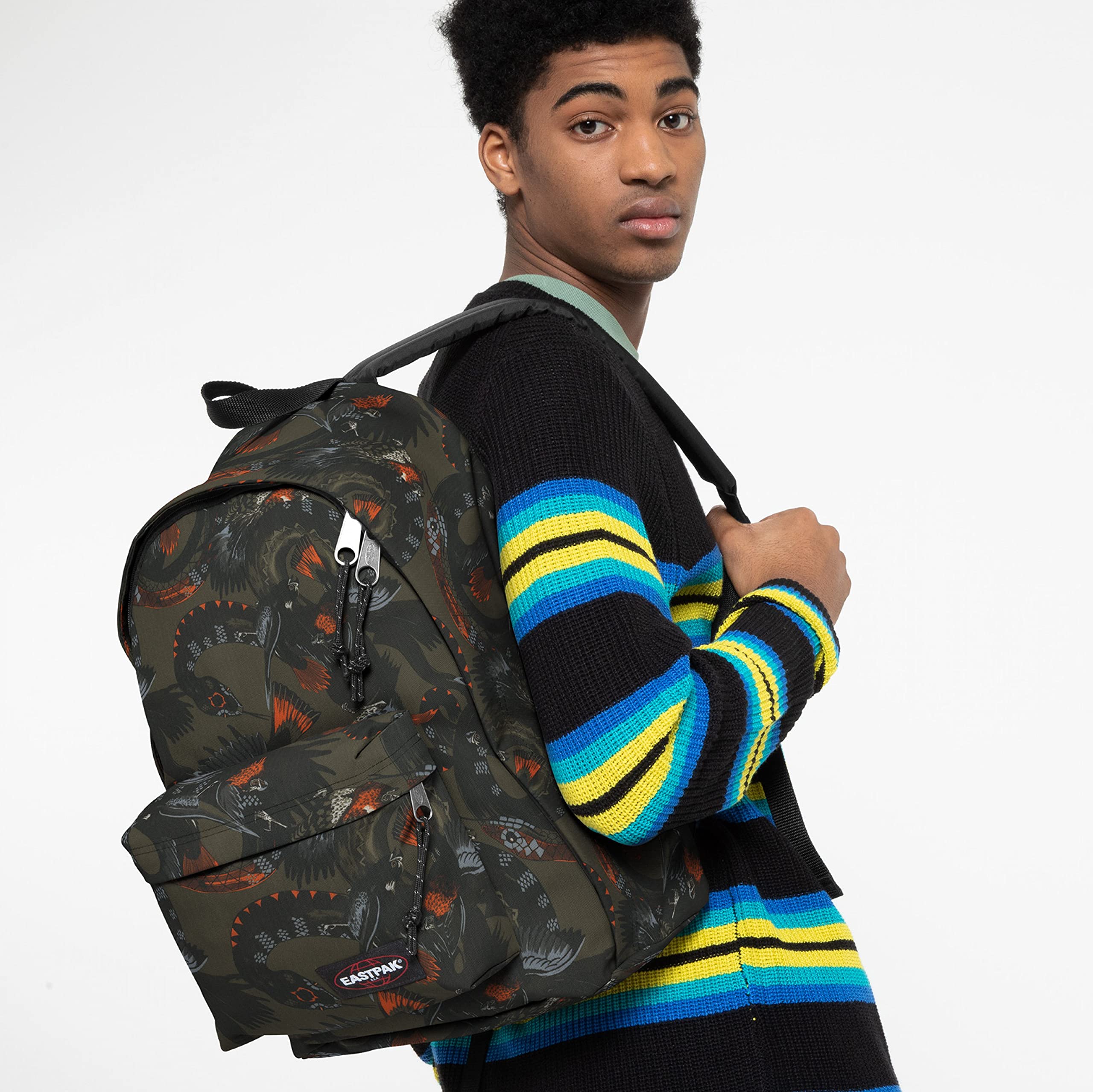 eastpak-out-of-office-rucksack-27-l-gr-n-gothica-snakes-mit-laptopfach-f-r-13-zo image 2