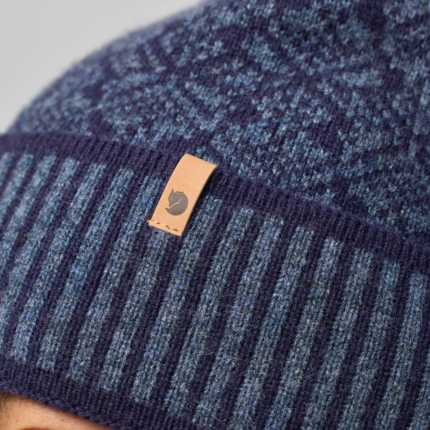 fj-llr-ven-snow-beanie-unisex-jacquard-m-tze-aus-zq-lammwolle image 6