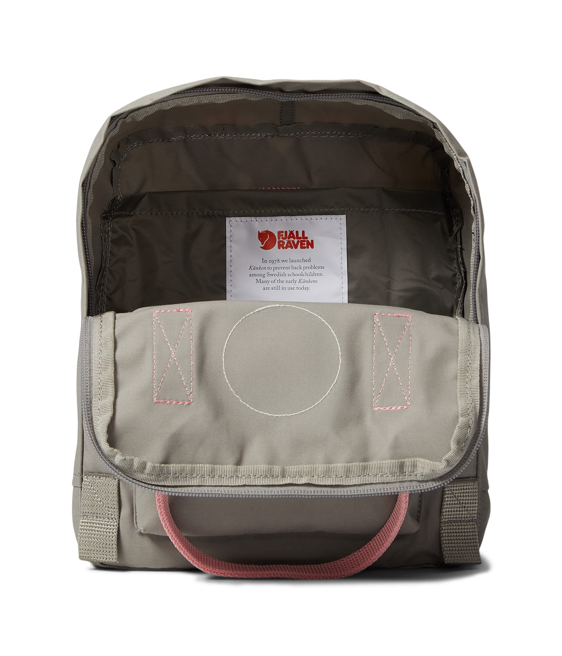 fj-llr-ven-k-nken-mini-rucksack-unisex-fog-pink image 3