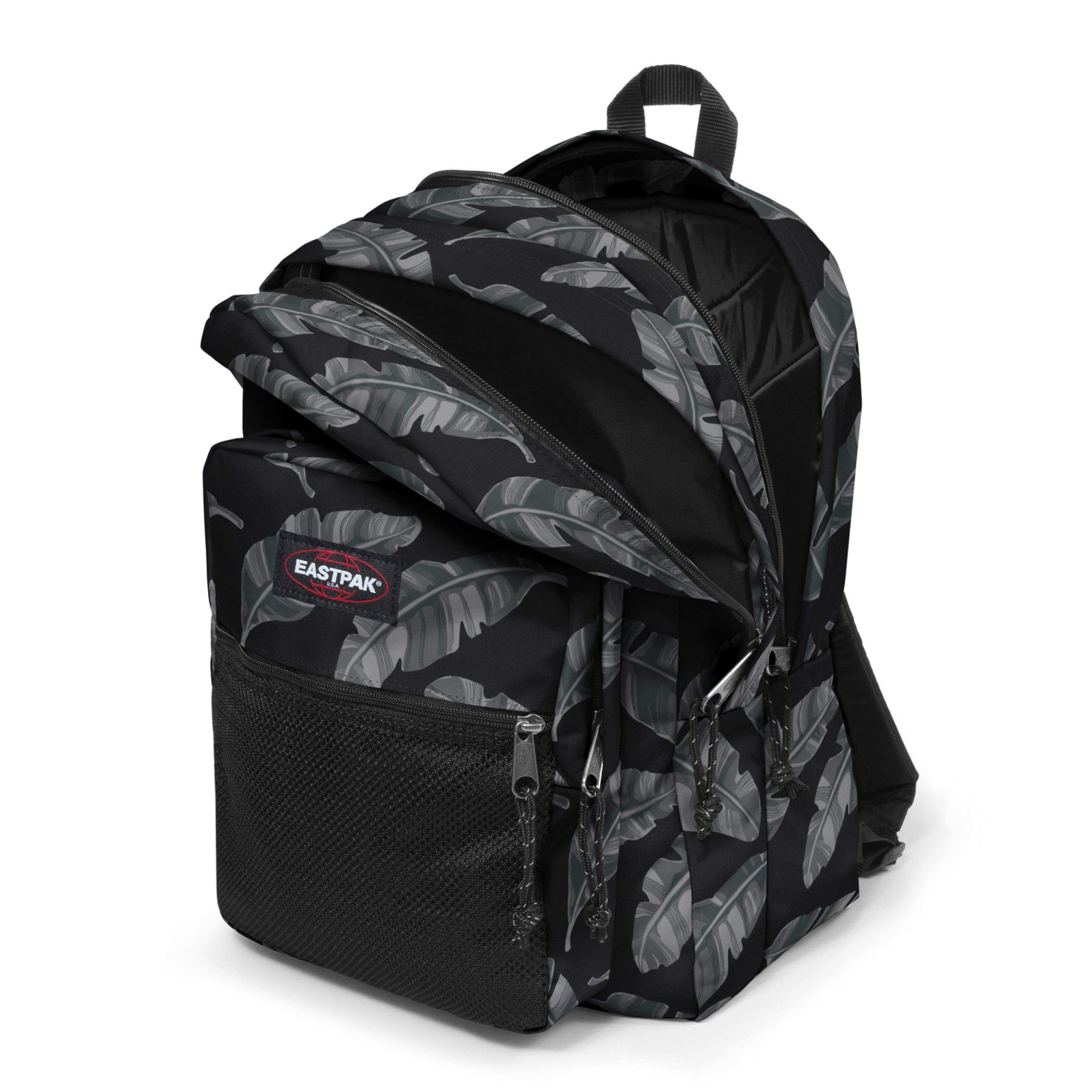 eastpak-pinnacle-rucksack-38-l-42-cm-schwarz-brize-leave-black image 2