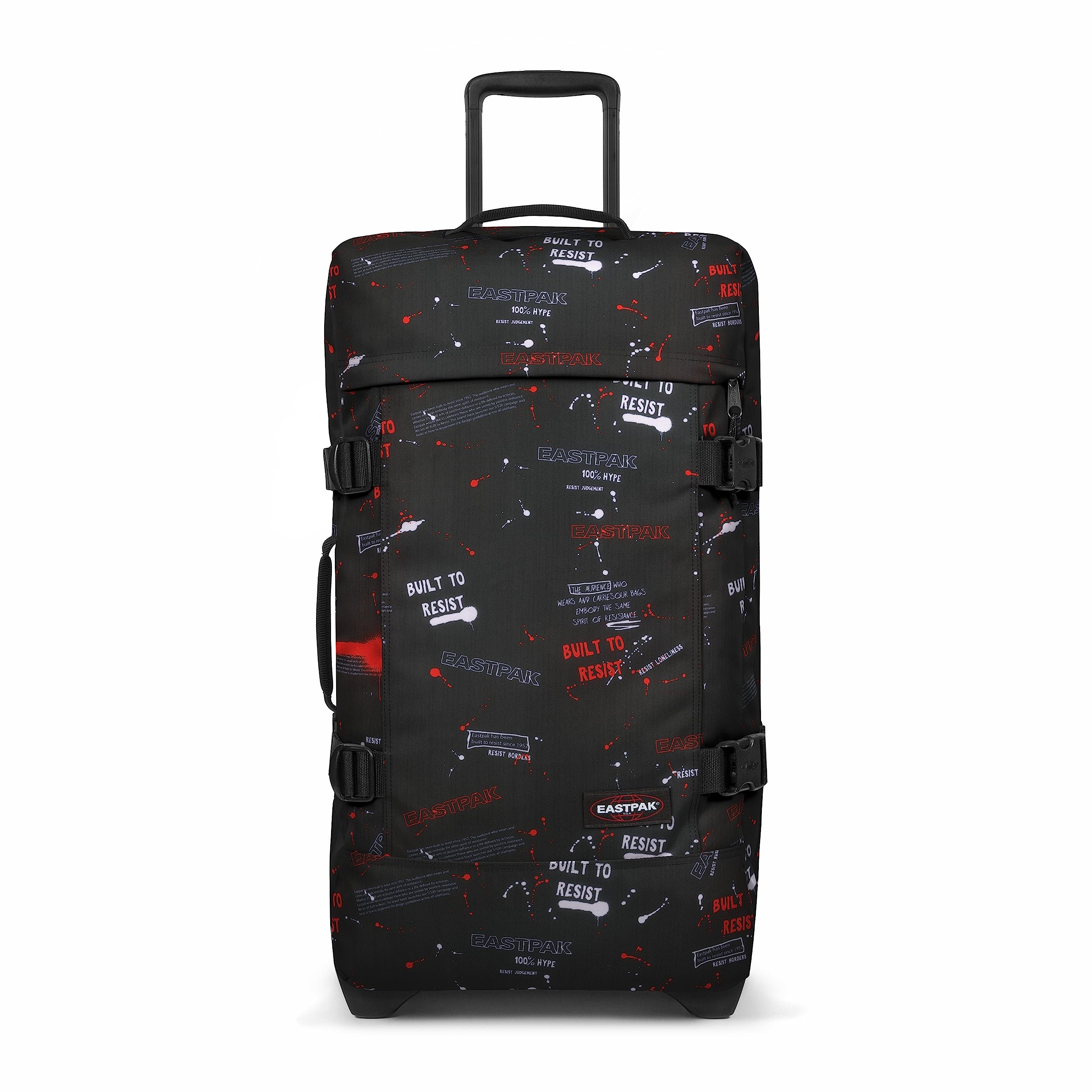 eastpak-tranverz-m-koffer-67cm-78l-schwarz-reisetrolley-mit-2-f-chern image 4