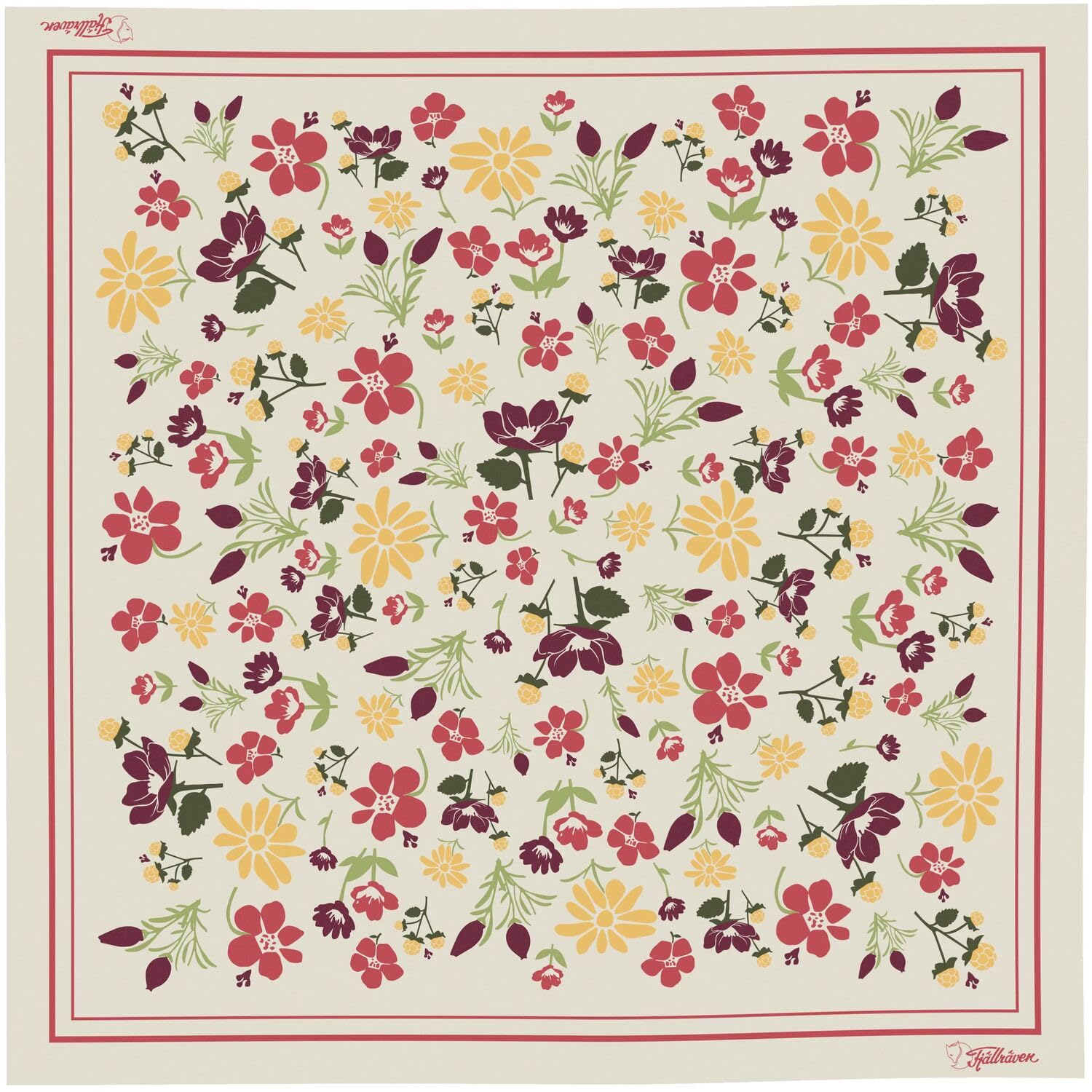 fj-llr-ven-unisex-fj-llblomster-bandana-vielseitiges-halstuch-aus-bio-baumwolle image 2