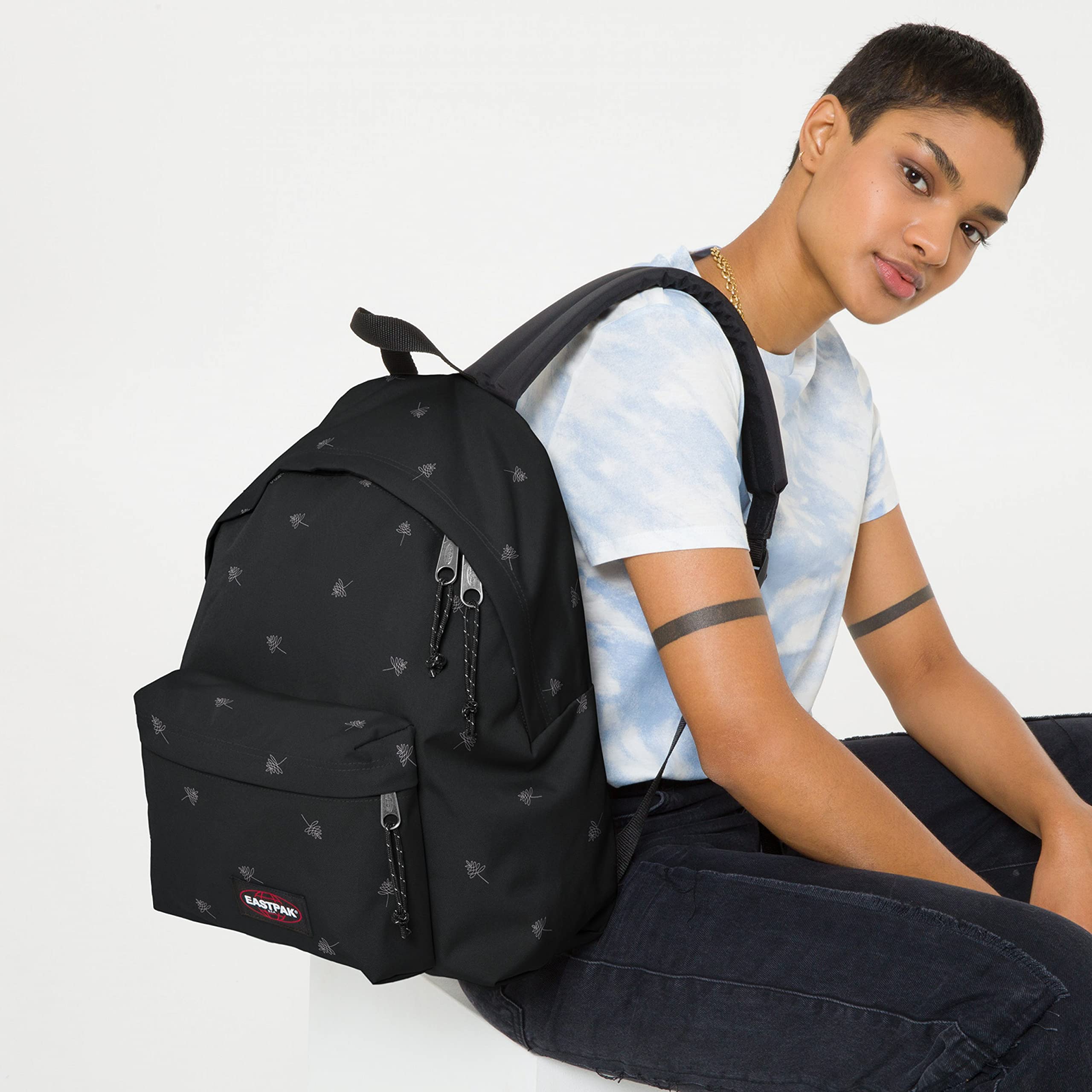 eastpak-padded-pak-r-rucksack-24-l-line-black image 5