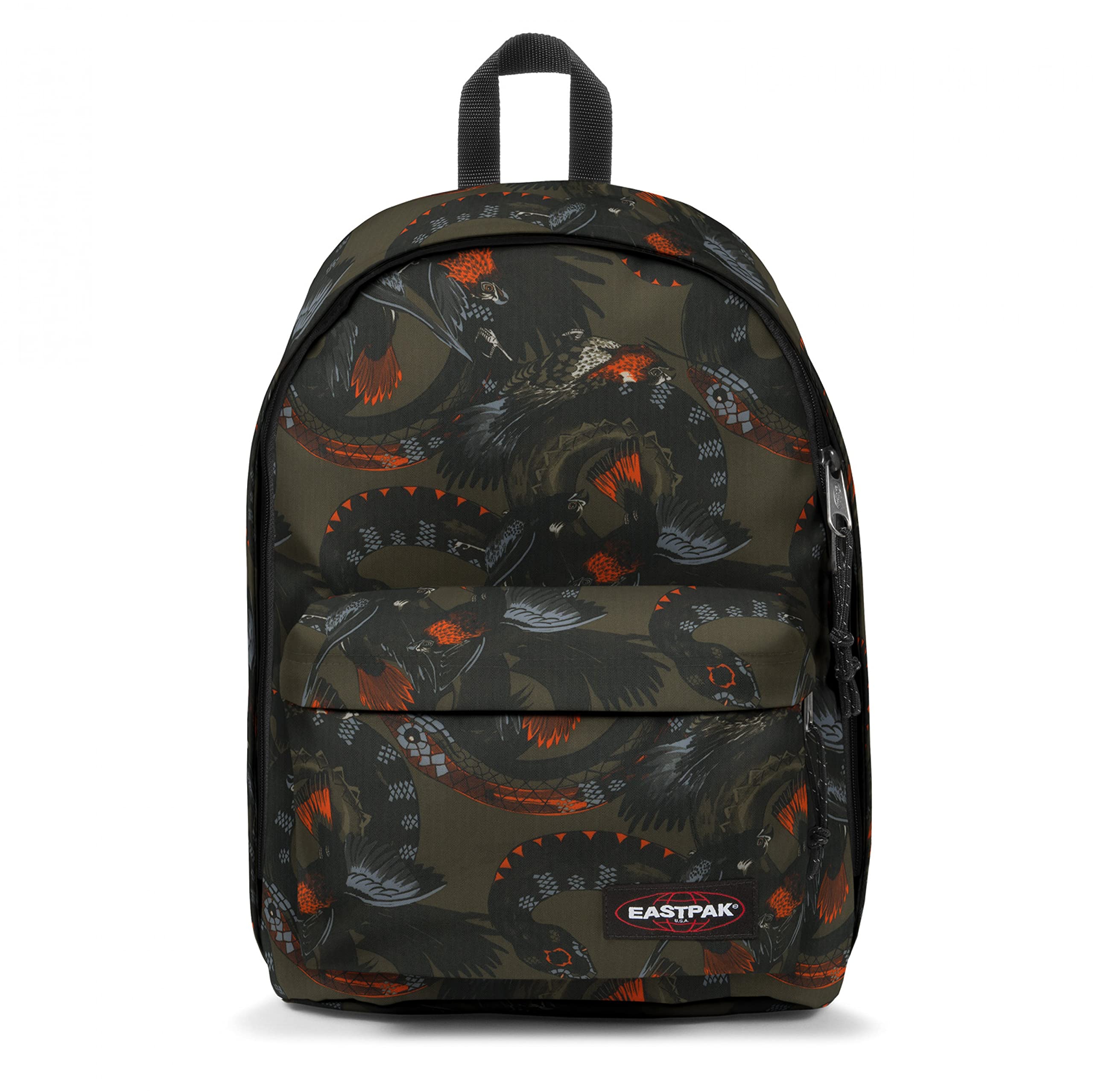eastpak-out-of-office-rucksack-27-l-gr-n-gothica-snakes-mit-laptopfach-f-r-13-zo image 1