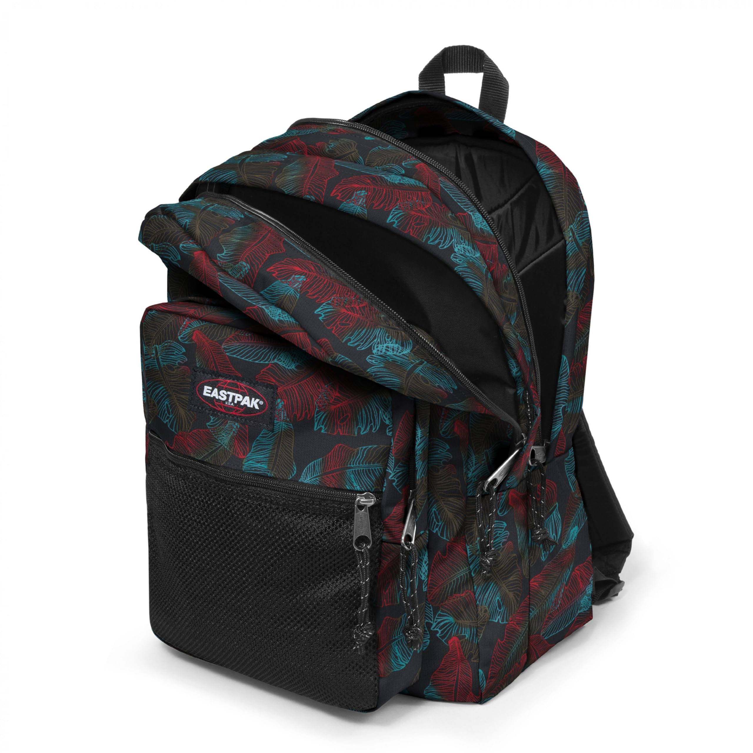eastpak-pinnacle-rucksack-38l-schwarz-vielseitiger-rucksack-mit-organizer image 2