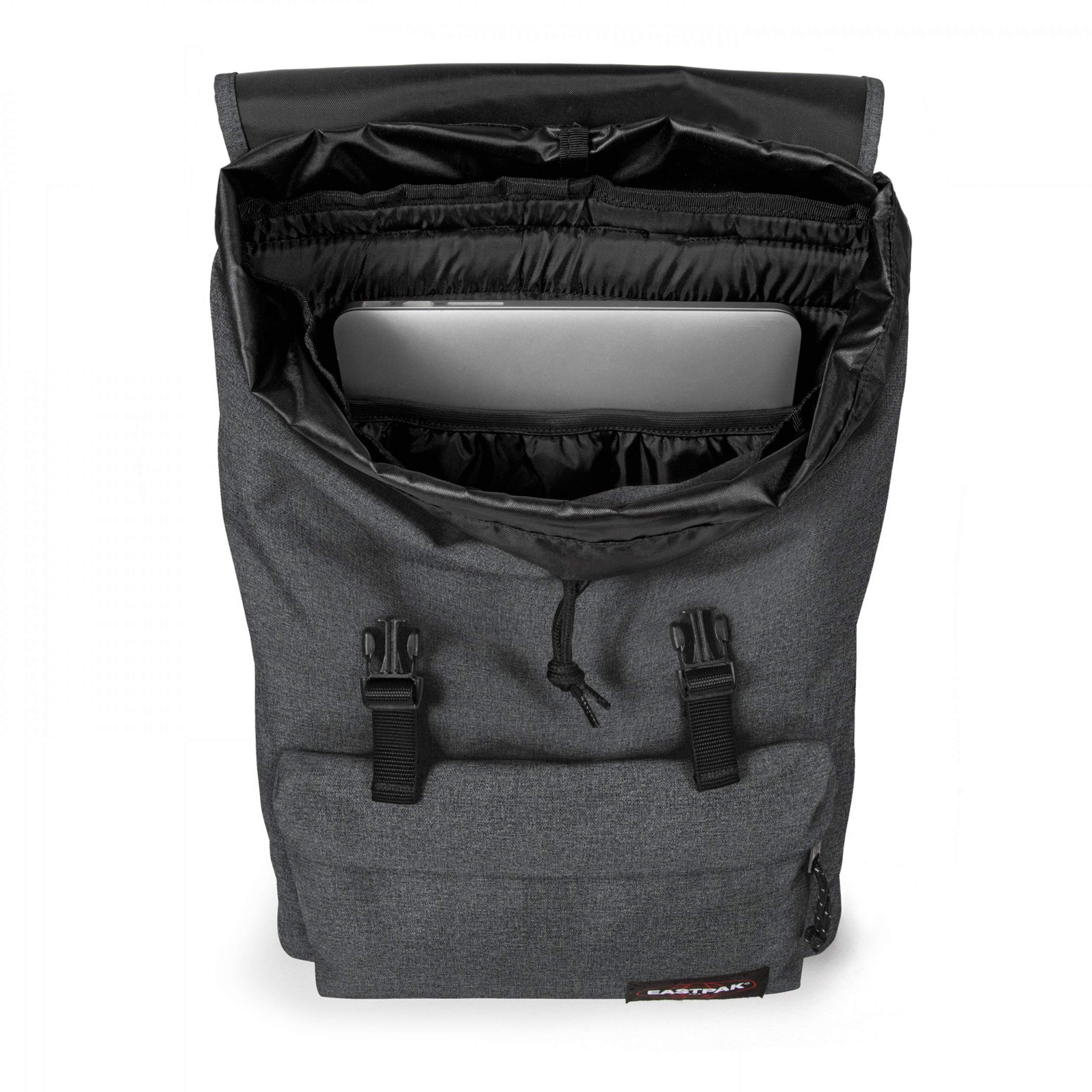 eastpak-london-rucksack-21-l-grau-black-denim-45-cm-f-r-alltag-arbeit image 3