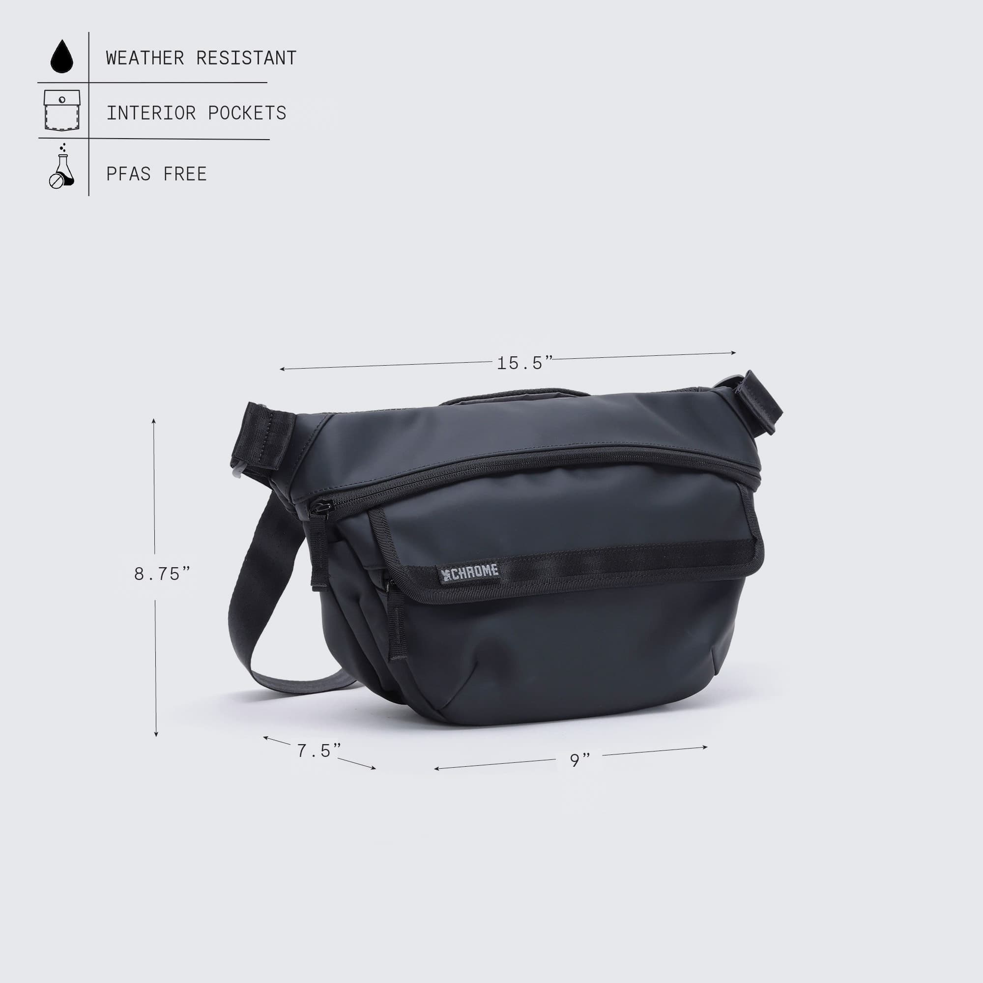 chrome-industries-bot-flap-5l-sling-kompakte-crossbody-tasche-5l image 6